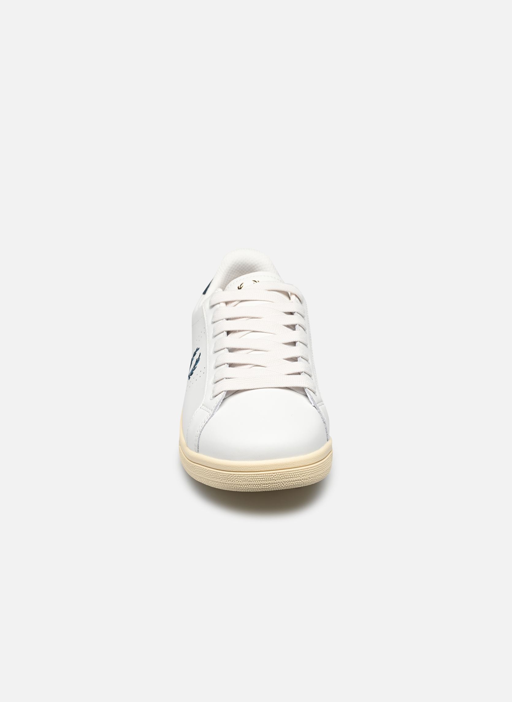 Niedrige Sneaker B721 Leather herren weiß Fred Perry Niedrige Sneaker B721 Leather herren weiß Snow white 2