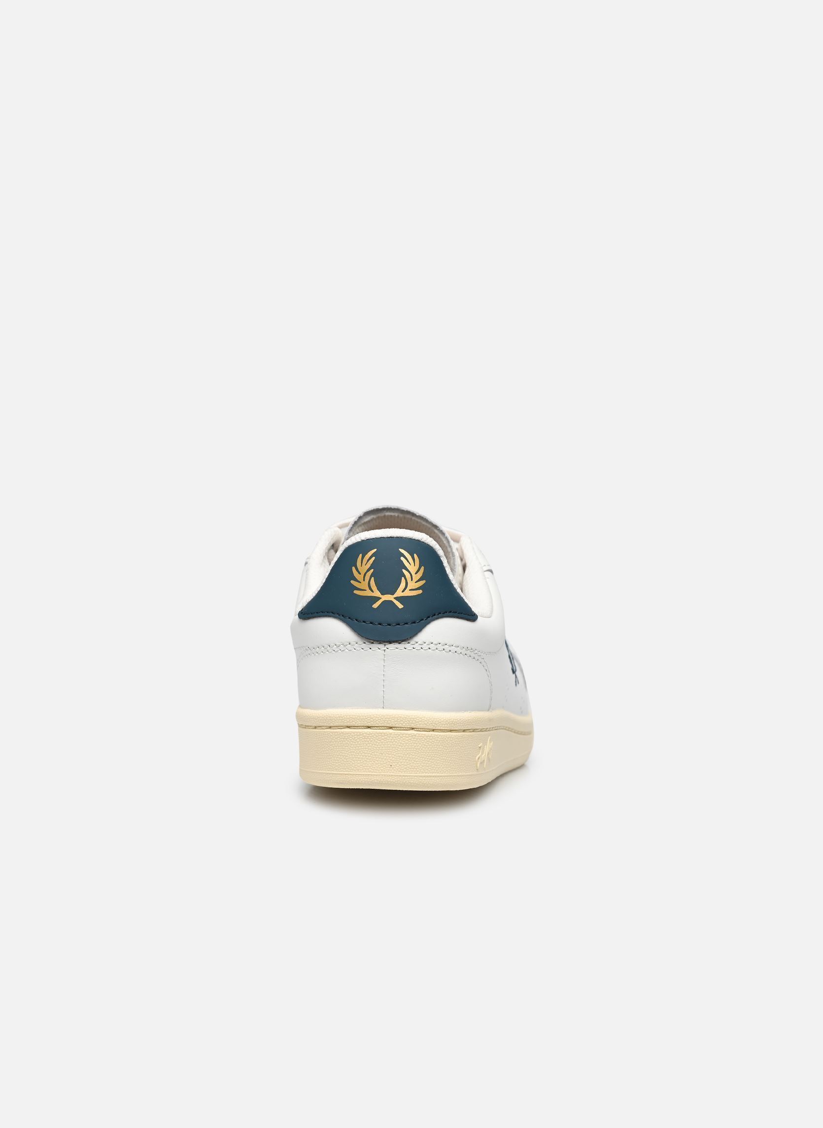 Niedrige Sneaker B721 Leather herren weiß Fred Perry Niedrige Sneaker B721 Leather herren weiß Snow white 2
