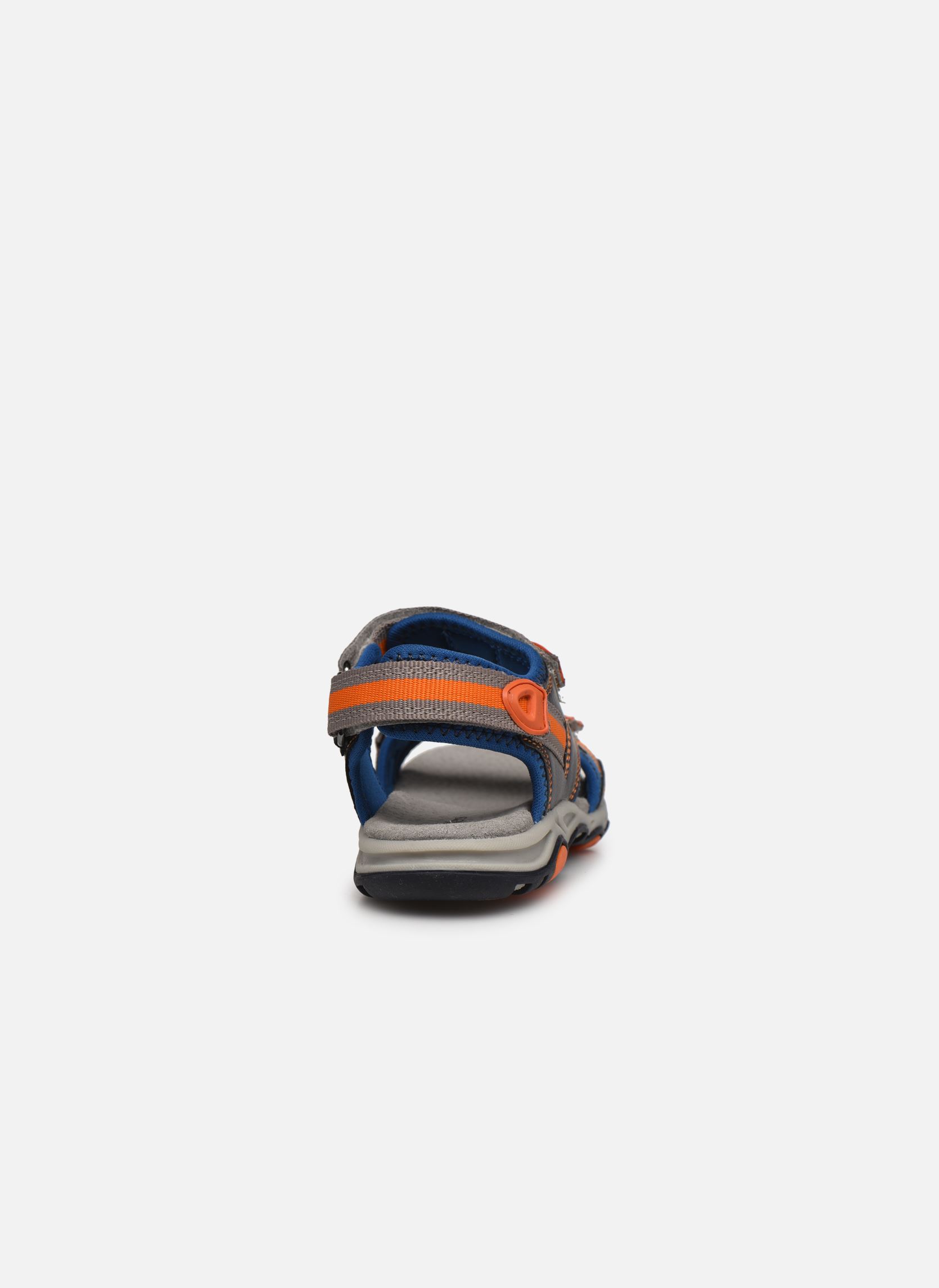 Sandalen Kiwi jungen blau Kickers Sandalen Kiwi jungen blau BLEU MARINE ORANGE