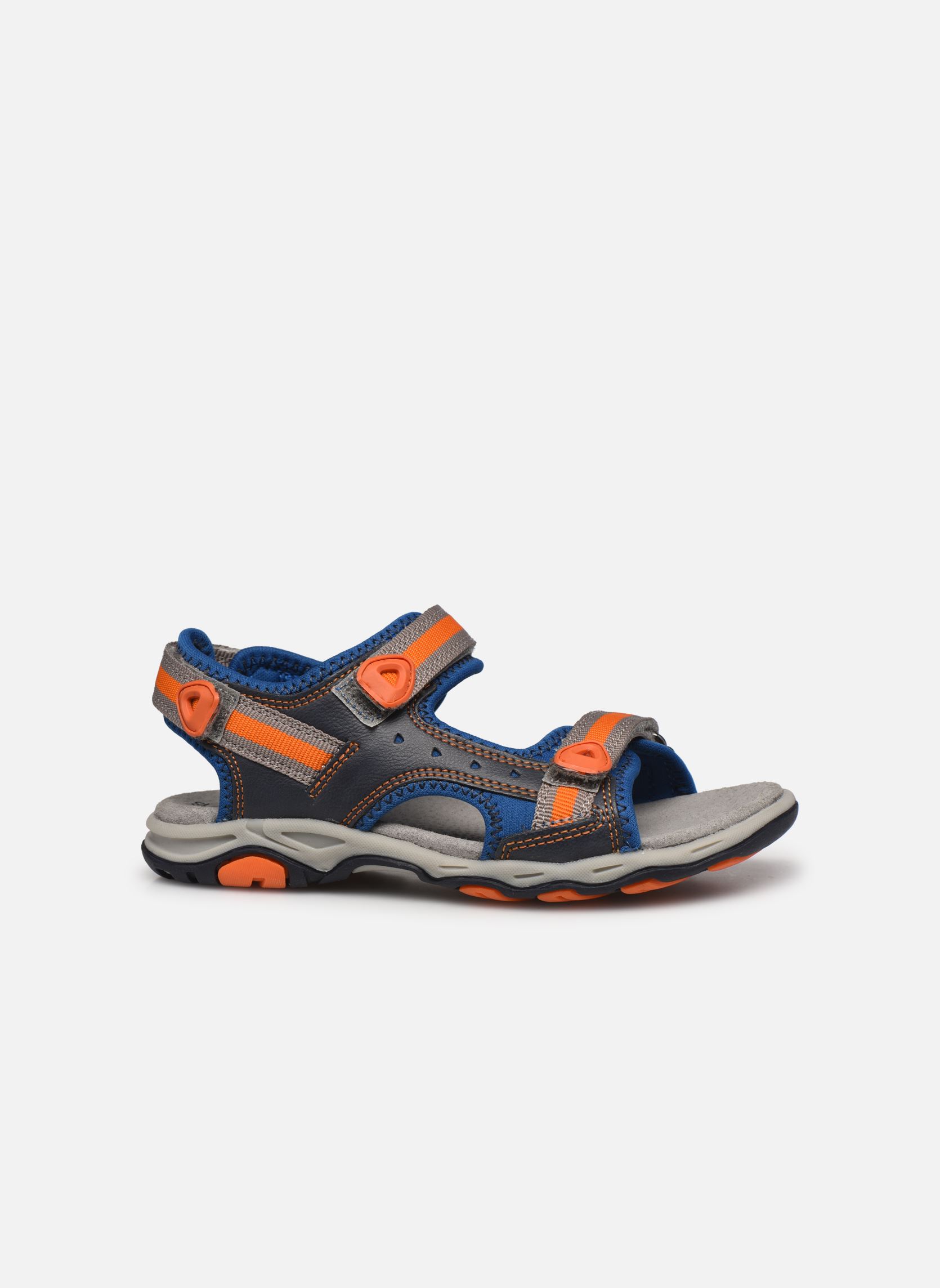 Sandalen Kiwi jungen blau Kickers Sandalen Kiwi jungen blau BLEU MARINE ORANGE