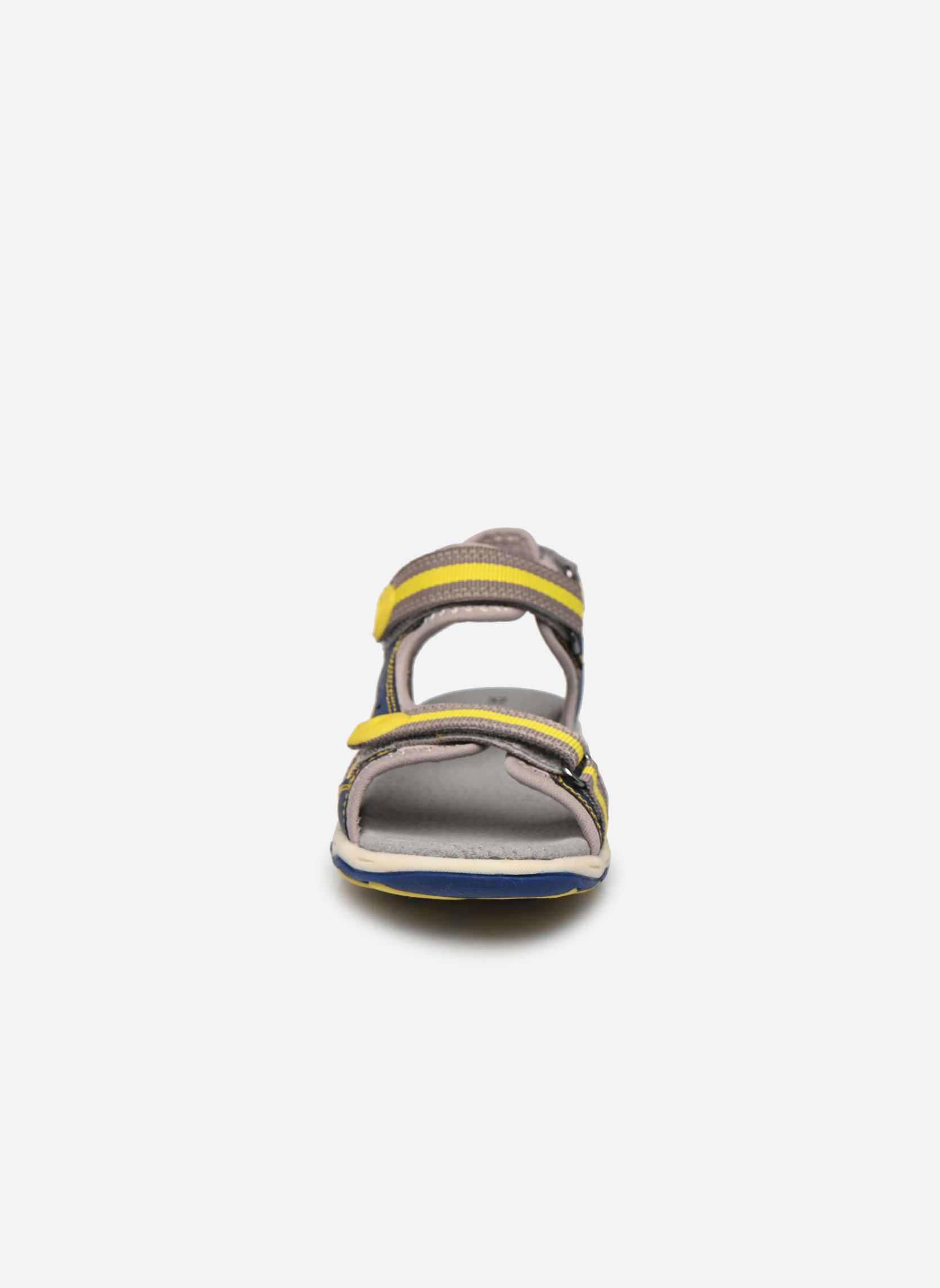 Sandales Kiwi garçon bleu Kickers Sandales Kiwi garçon bleu MARINE JAUNE