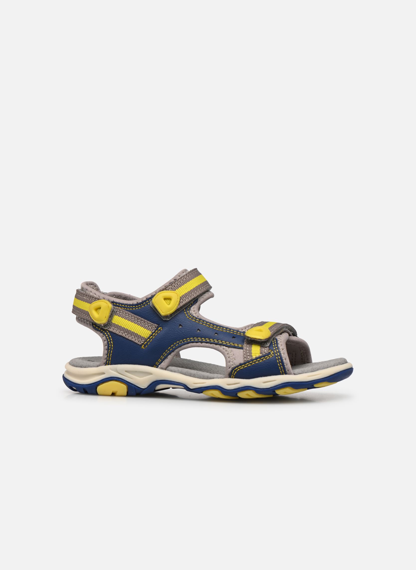 Sandales Kiwi garçon bleu Kickers Sandales Kiwi garçon bleu MARINE JAUNE