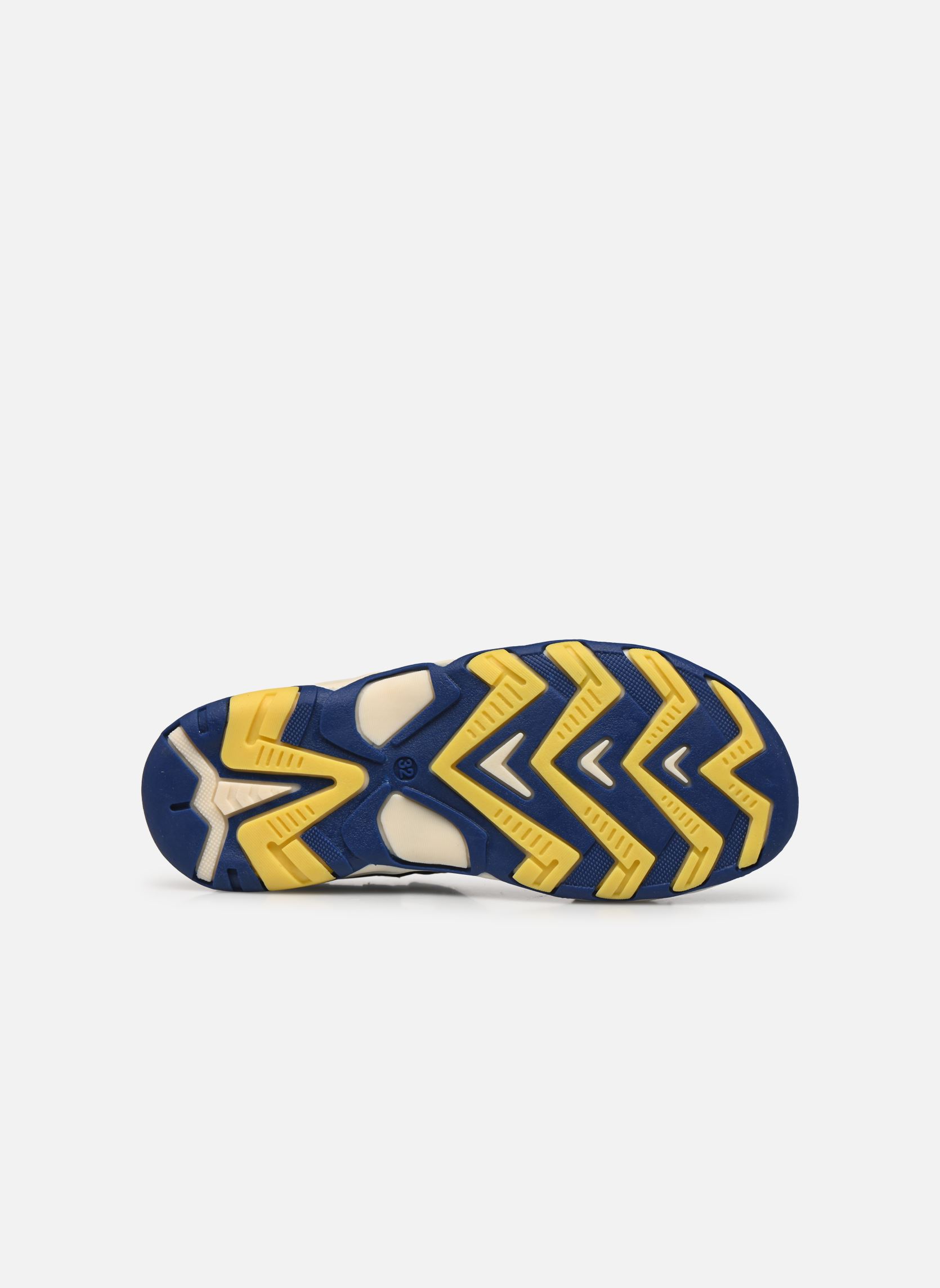 Sandales Kiwi garçon bleu Kickers Sandales Kiwi garçon bleu MARINE JAUNE