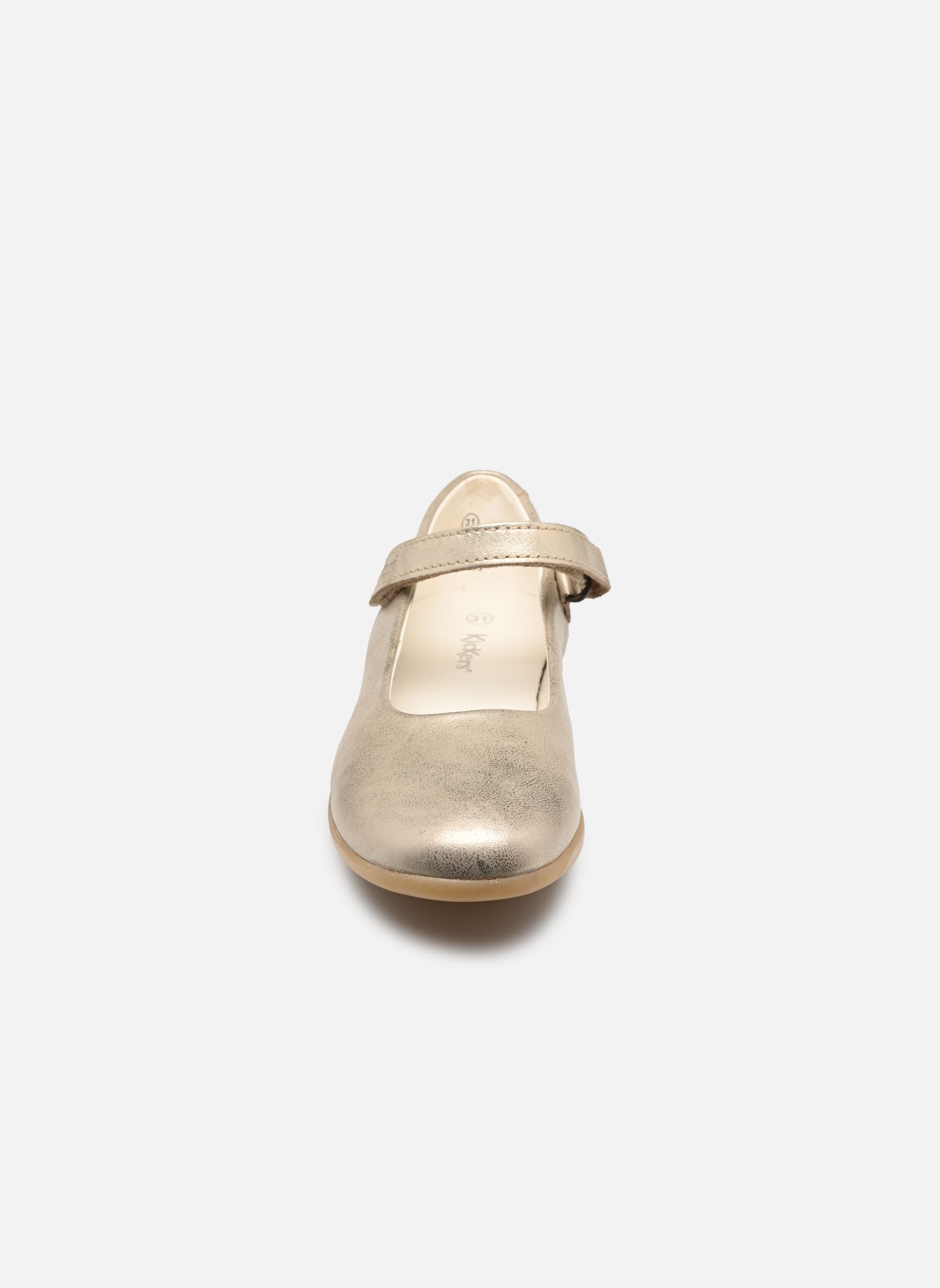 Ballerines Ambellie fille or et bronze Kickers Ballerines Ambellie fille or et bronze BEIGE CHAMPAGNE
