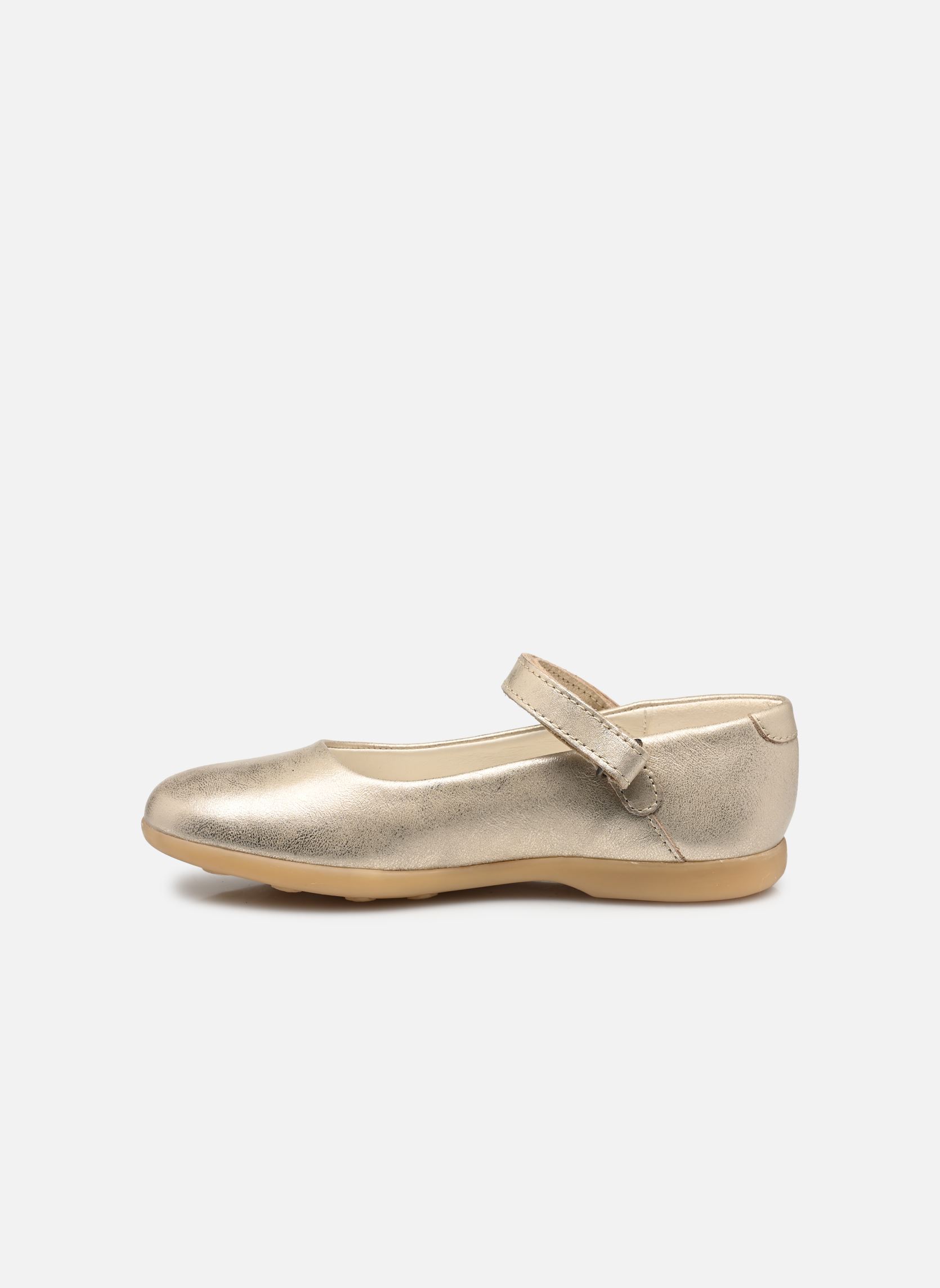 Ballerines Ambellie fille or et bronze Kickers Ballerines Ambellie fille or et bronze BEIGE CHAMPAGNE