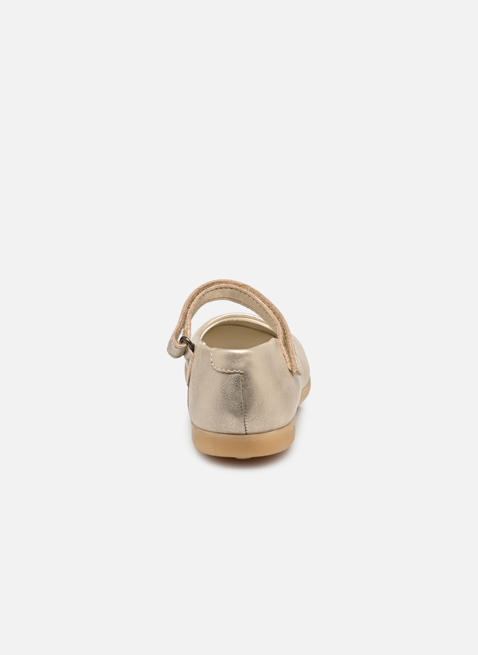 Ballerines Ambellie fille or et bronze Kickers Ballerines Ambellie fille or et bronze BEIGE CHAMPAGNE
