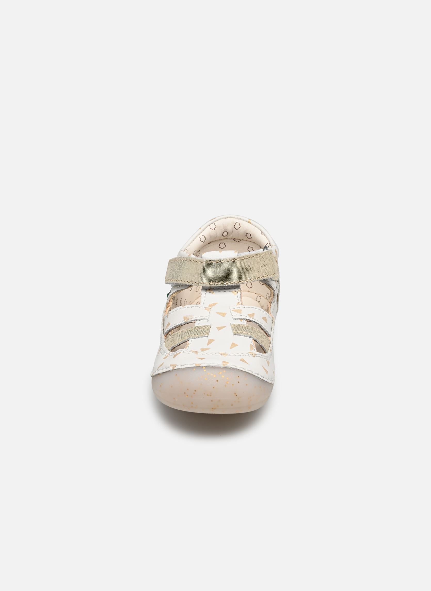Ballerinas Sushy mädchen weiß Kickers Ballerinas Sushy mädchen weiß BLANC OR PLUMETIS