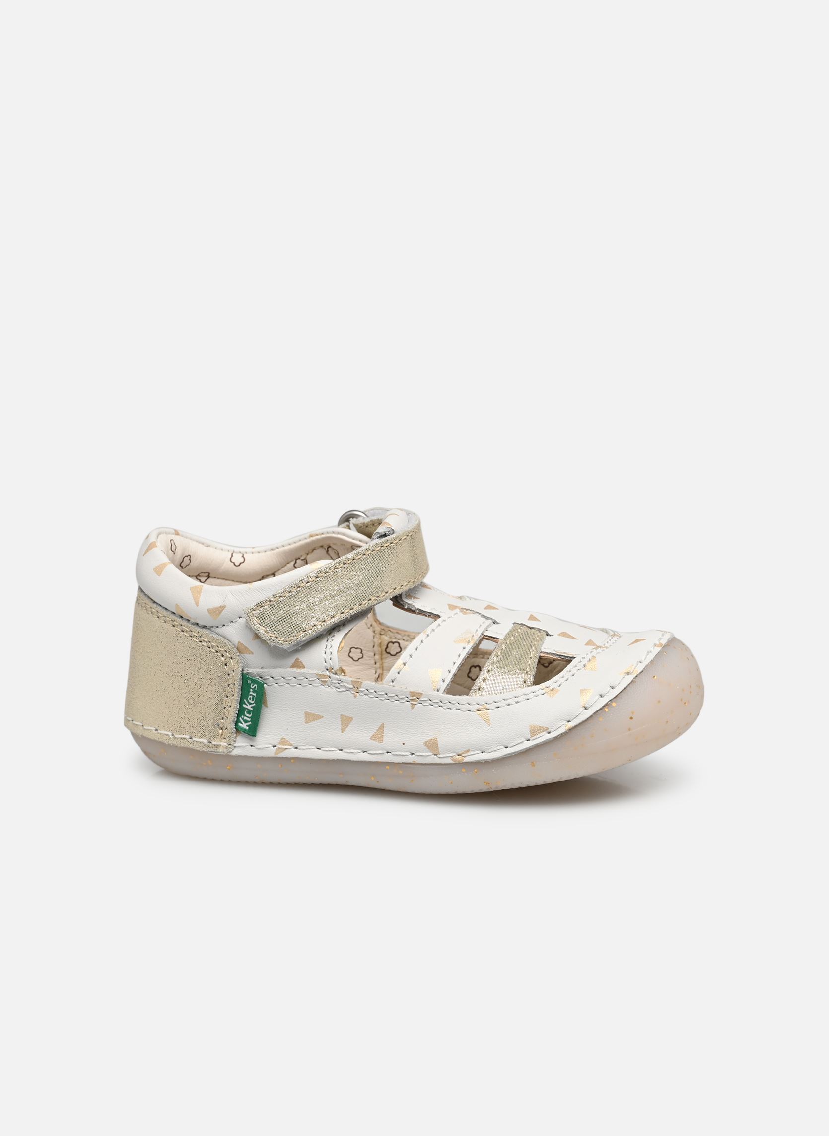 Ballerinas Sushy mädchen weiß Kickers Ballerinas Sushy mädchen weiß BLANC OR PLUMETIS
