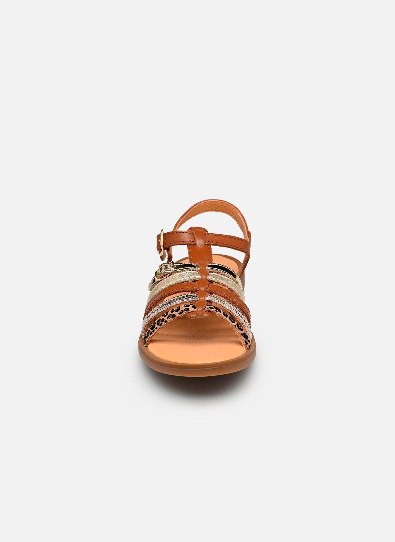 Sandales Bangkok fille marron GBB Sandales Bangkok fille marron VTE CAMEL-OR