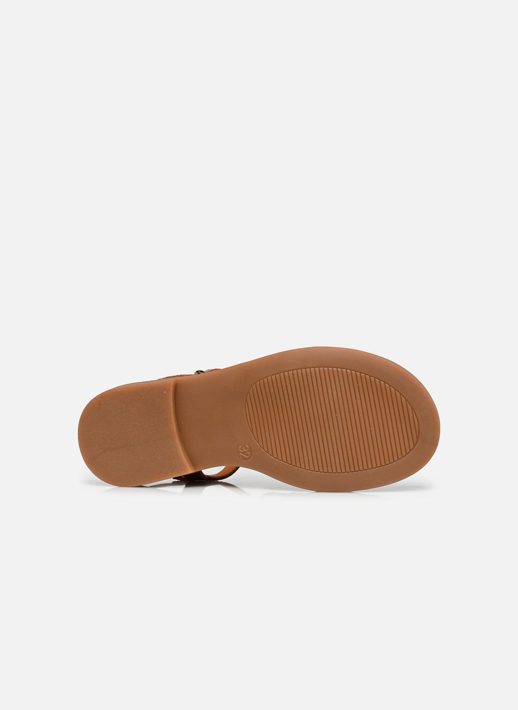 Sandales Bangkok fille marron GBB Sandales Bangkok fille marron VTE CAMEL-OR