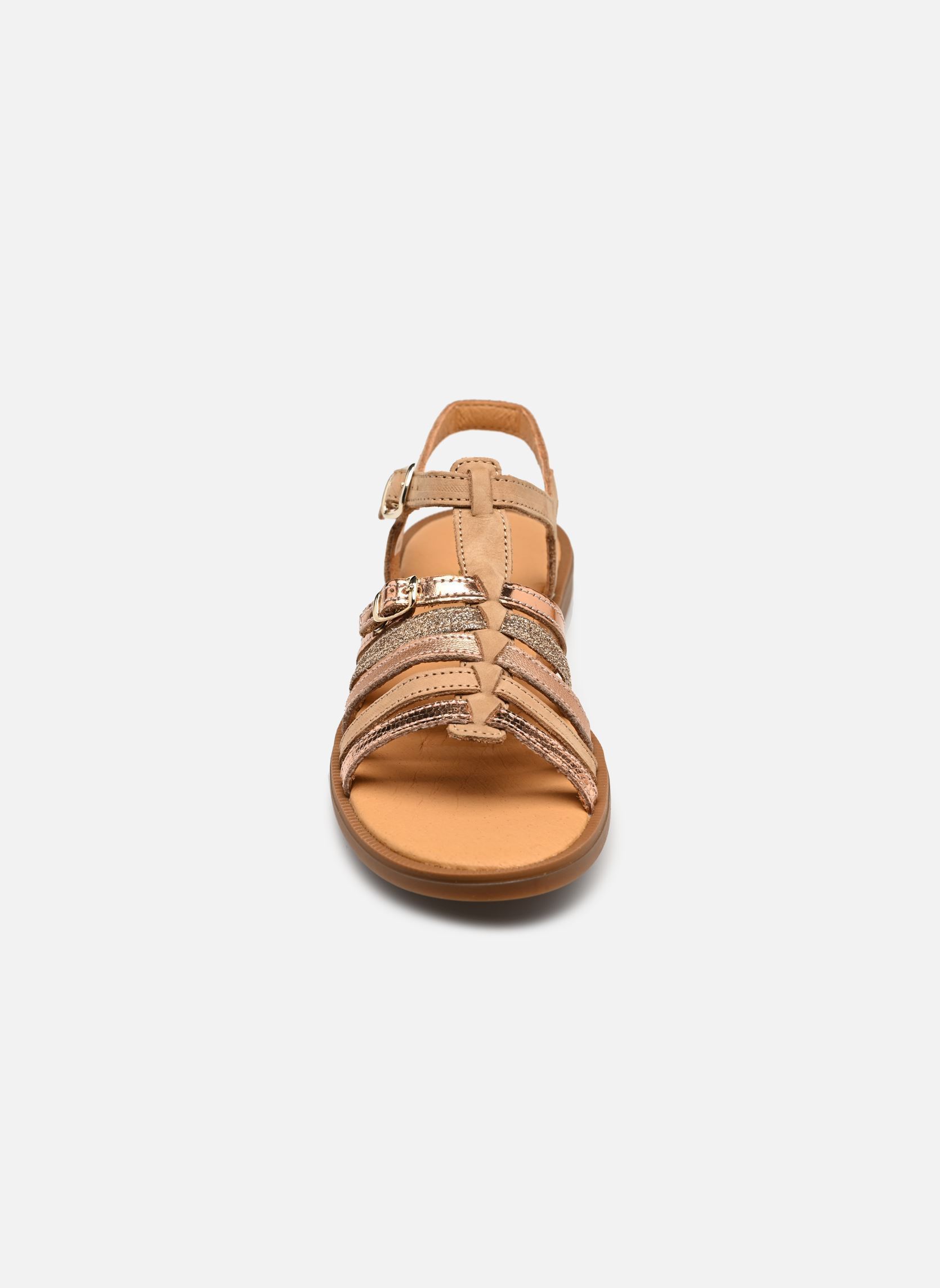 Sandales Bangkok fille or et bronze GBB Sandales Bangkok fille or et bronze NUV SABLE-ROSEE