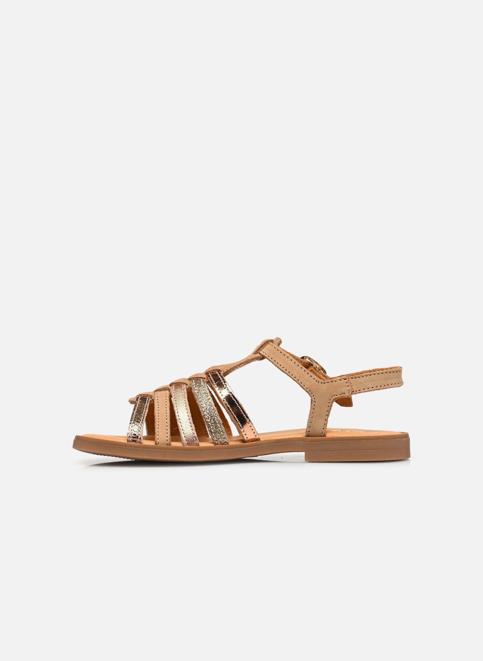 Sandales Bangkok fille or et bronze GBB Sandales Bangkok fille or et bronze NUV SABLE-ROSEE
