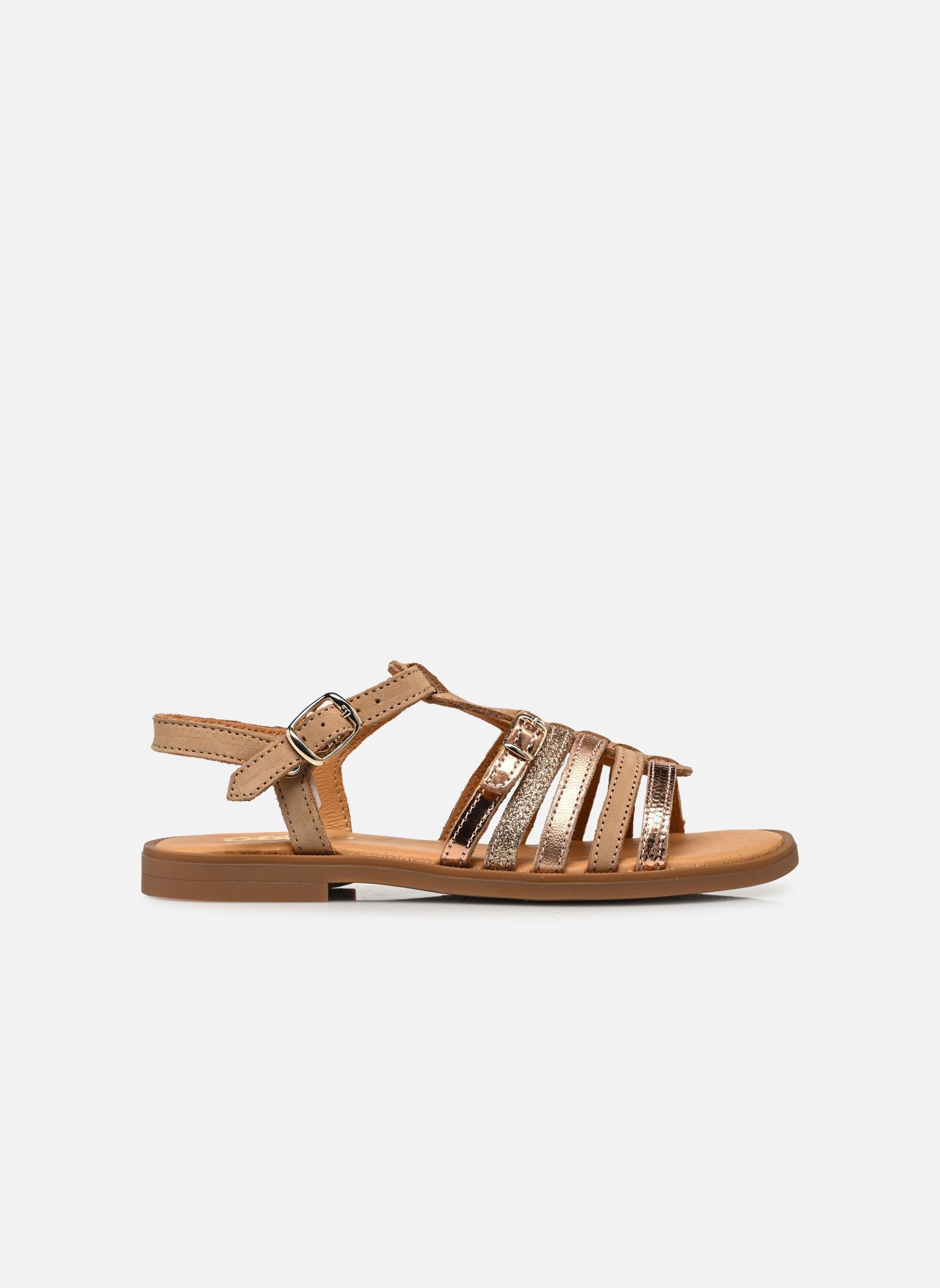 Sandales Bangkok fille or et bronze GBB Sandales Bangkok fille or et bronze NUV SABLE-ROSEE