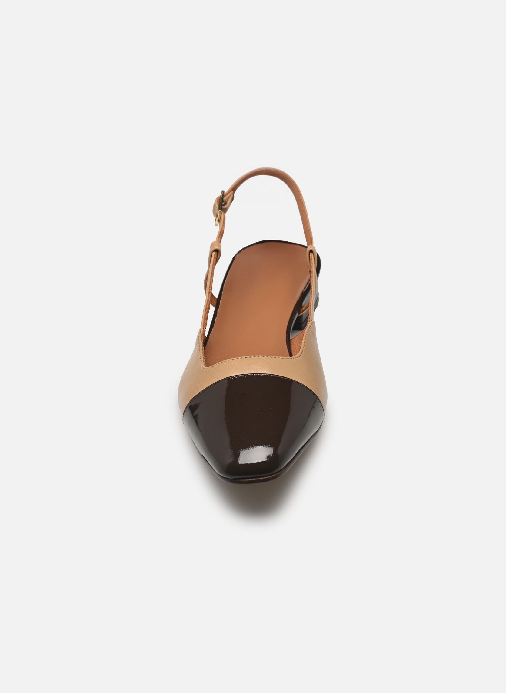 Slingback pumps DHAPOU dames bruin Jonak Slingback pumps DHAPOU dames bruin MARRON/BEIGE