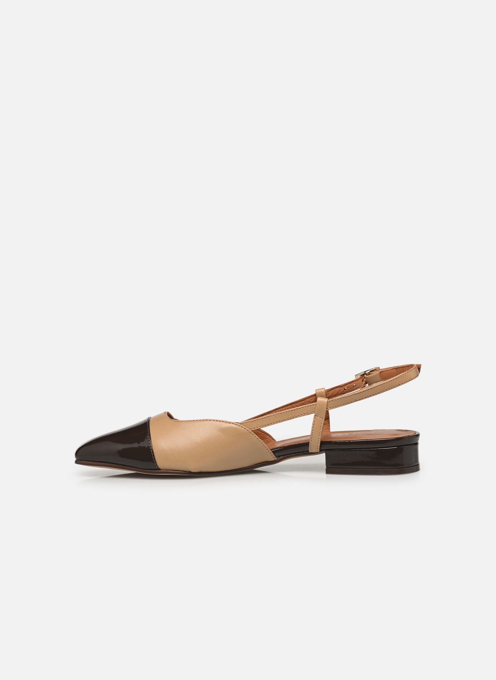 Slingback pumps DHAPOU dames bruin Jonak Slingback pumps DHAPOU dames bruin MARRON/BEIGE