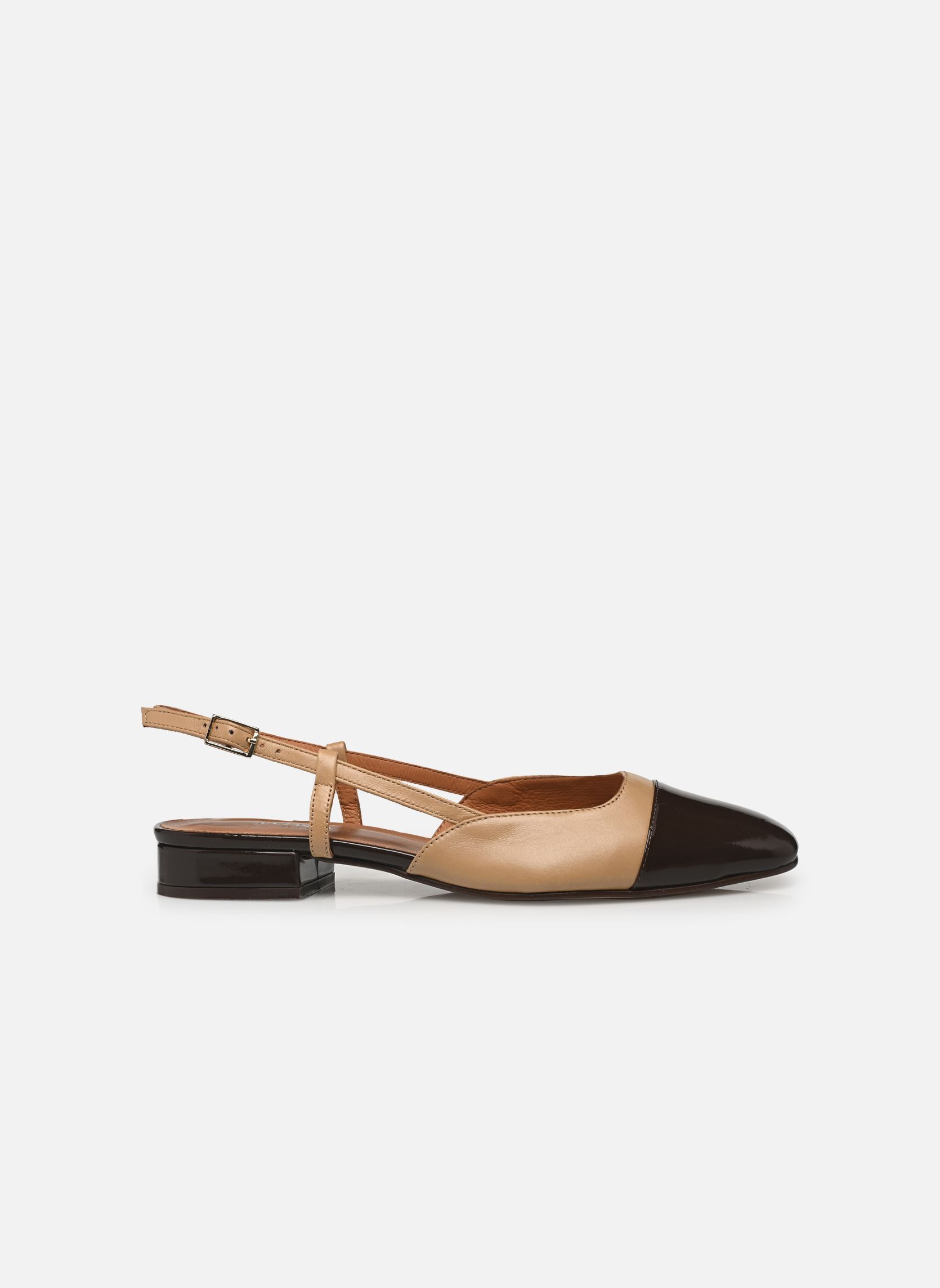 Slingback pumps DHAPOU dames bruin Jonak Slingback pumps DHAPOU dames bruin MARRON/BEIGE