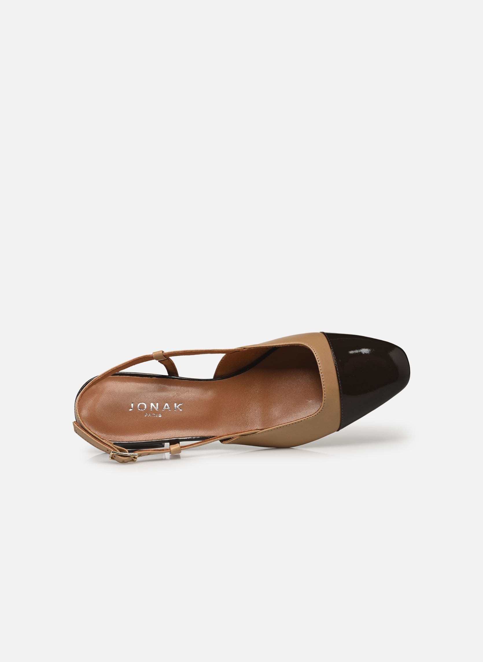 Slingback pumps DHAPOU dames bruin Jonak Slingback pumps DHAPOU dames bruin MARRON/BEIGE