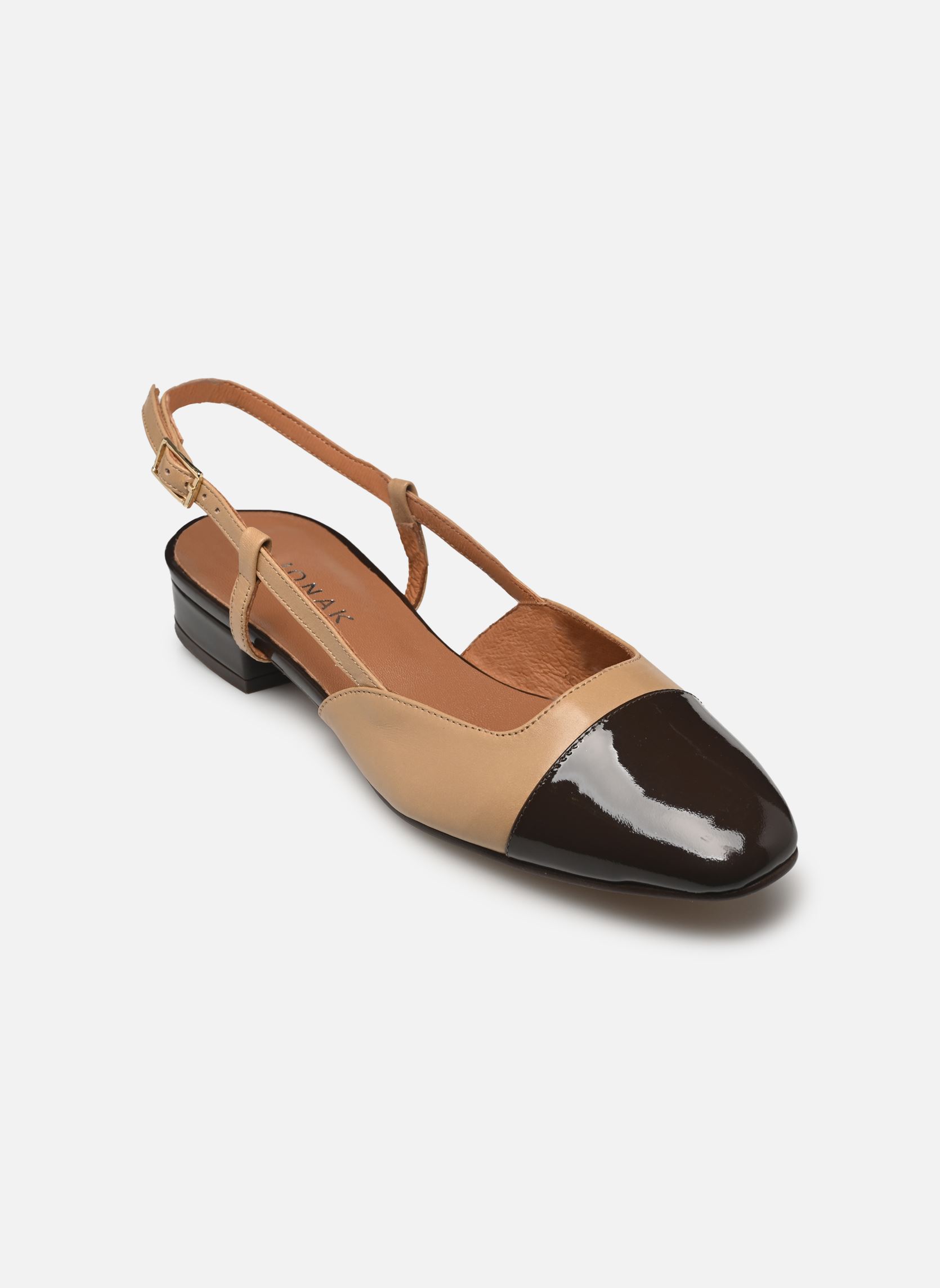 Slingback pumps DHAPOU dames bruin Jonak Slingback pumps DHAPOU dames bruin MARRON/BEIGE