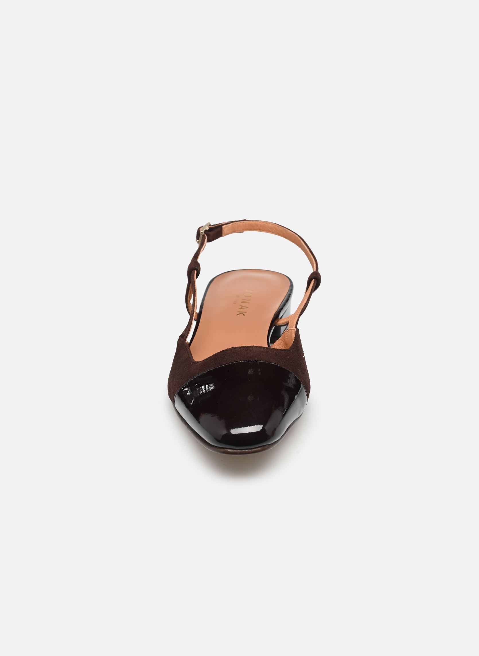 Pumps mit Riemchen DHAPOU damen braun Jonak Pumps mit Riemchen DHAPOU damen braun MARRON FONCÉ/MARRON FONCÉ