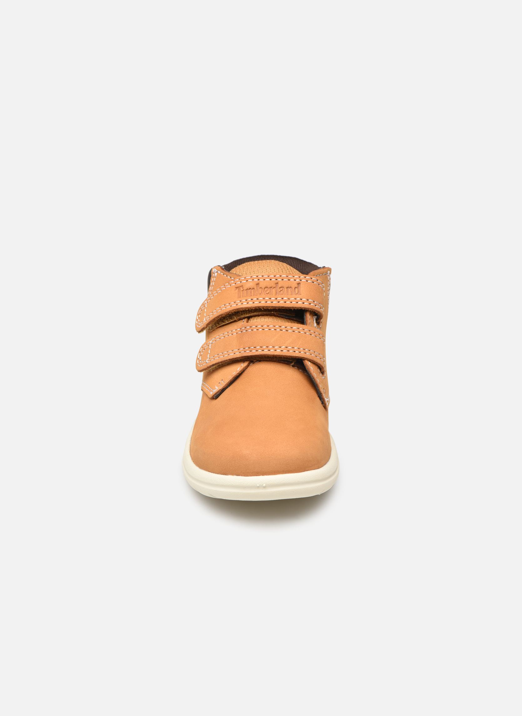Stiefeletten / Ankle Boots Toddle Tracks H&L Boot jungen gelb Timberland Stiefeletten / Ankle Boots Toddle Tracks H&L Boot jungen gelb WHEAT NUBUCK2