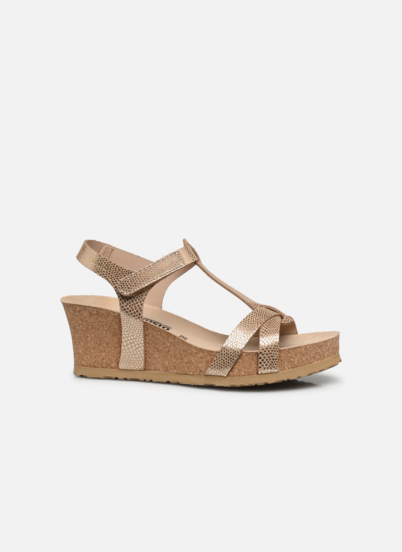Sandalias y plataformas de cuña Liviane mujer beige Mephisto Sandalias y plataformas de cuña Liviane mujer beige LIGHT SAND