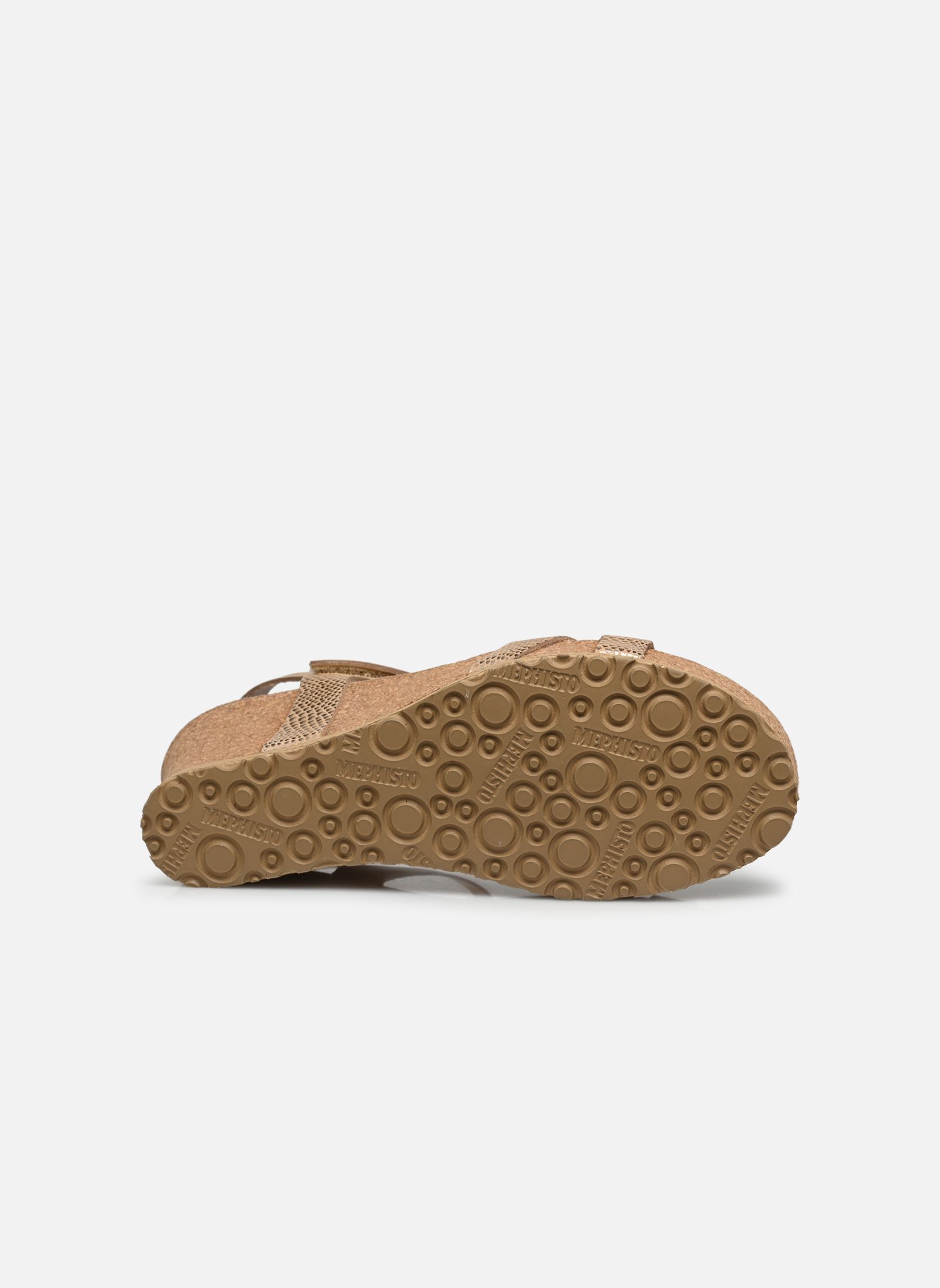 Sandalias y plataformas de cuña Liviane mujer beige Mephisto Sandalias y plataformas de cuña Liviane mujer beige LIGHT SAND
