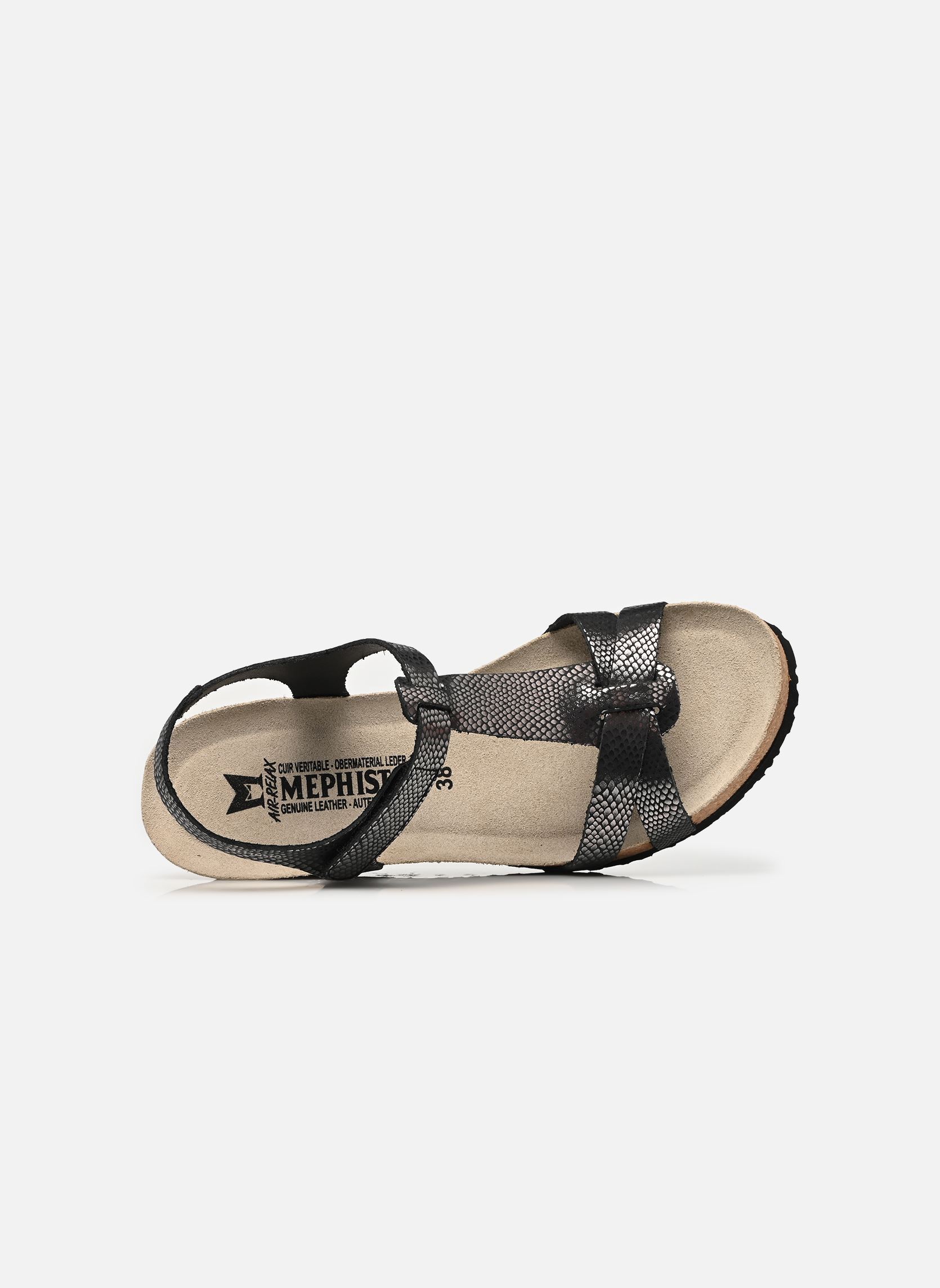 Keil- und Plateausandalen Liviane damen grau Mephisto Keil- und Plateausandalen Liviane damen grau GREY