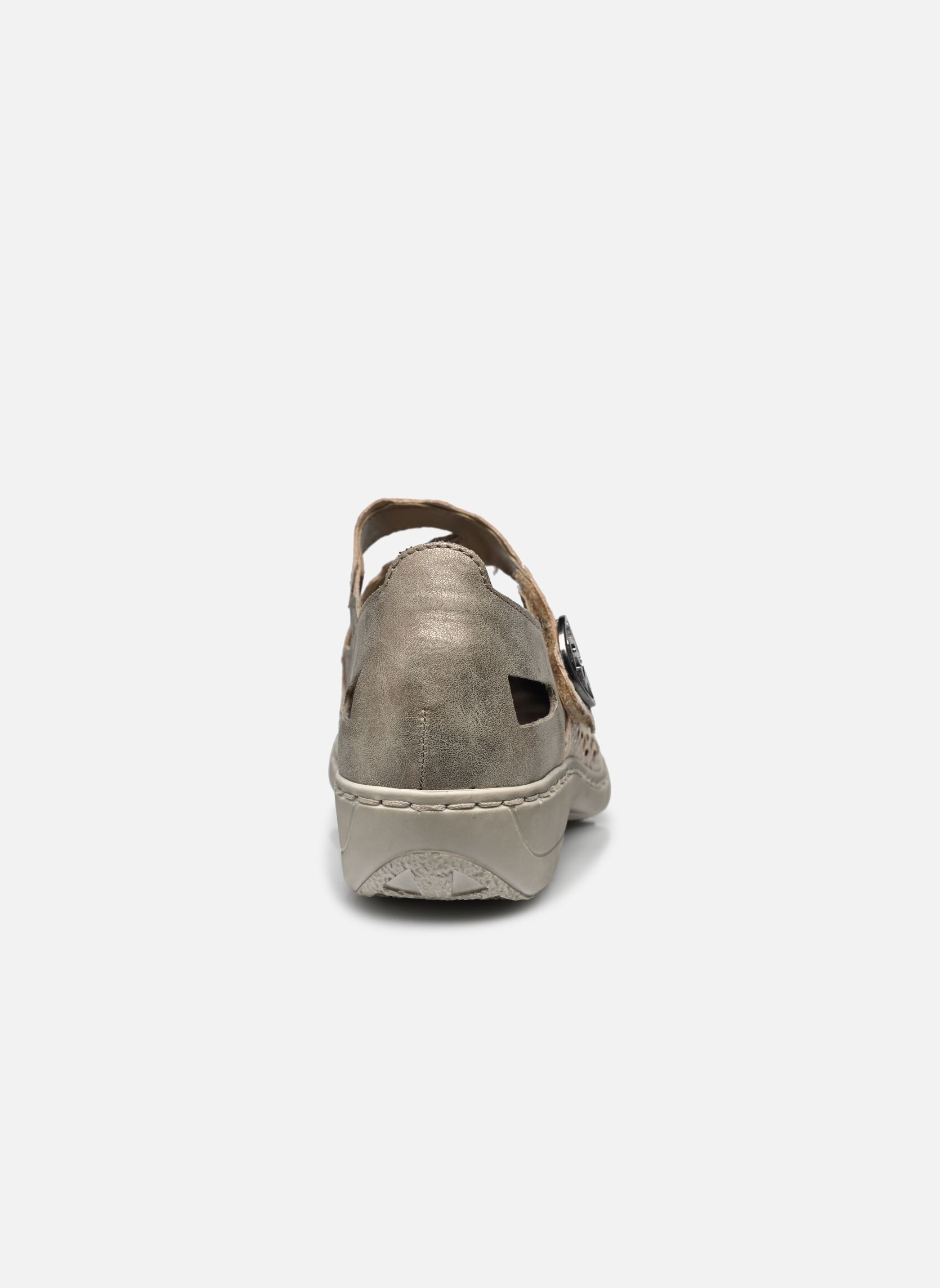 Scarpe da cerimonia Toria 413G4 donna beige Rieker Scarpe da cerimonia Toria 413G4 donna beige beige-metallic/perle