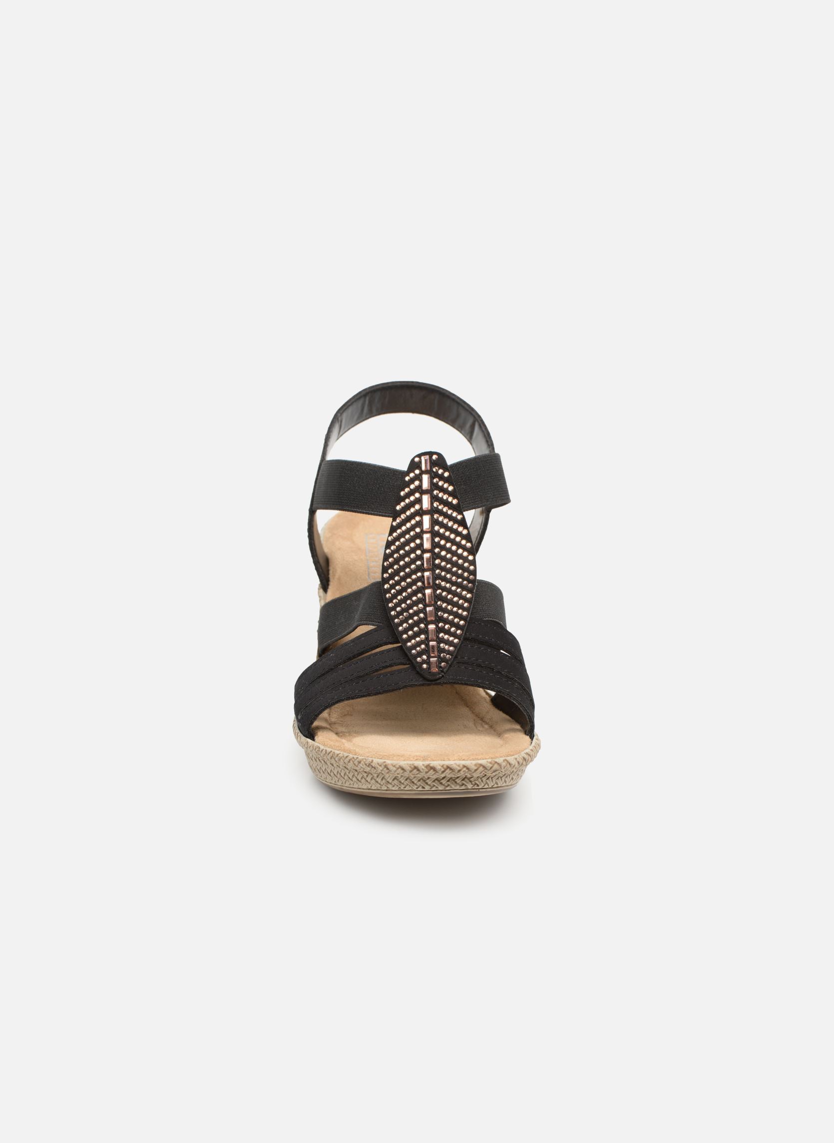 Sandales Nayeli femme noir Rieker Sandales Nayeli femme noir Noir