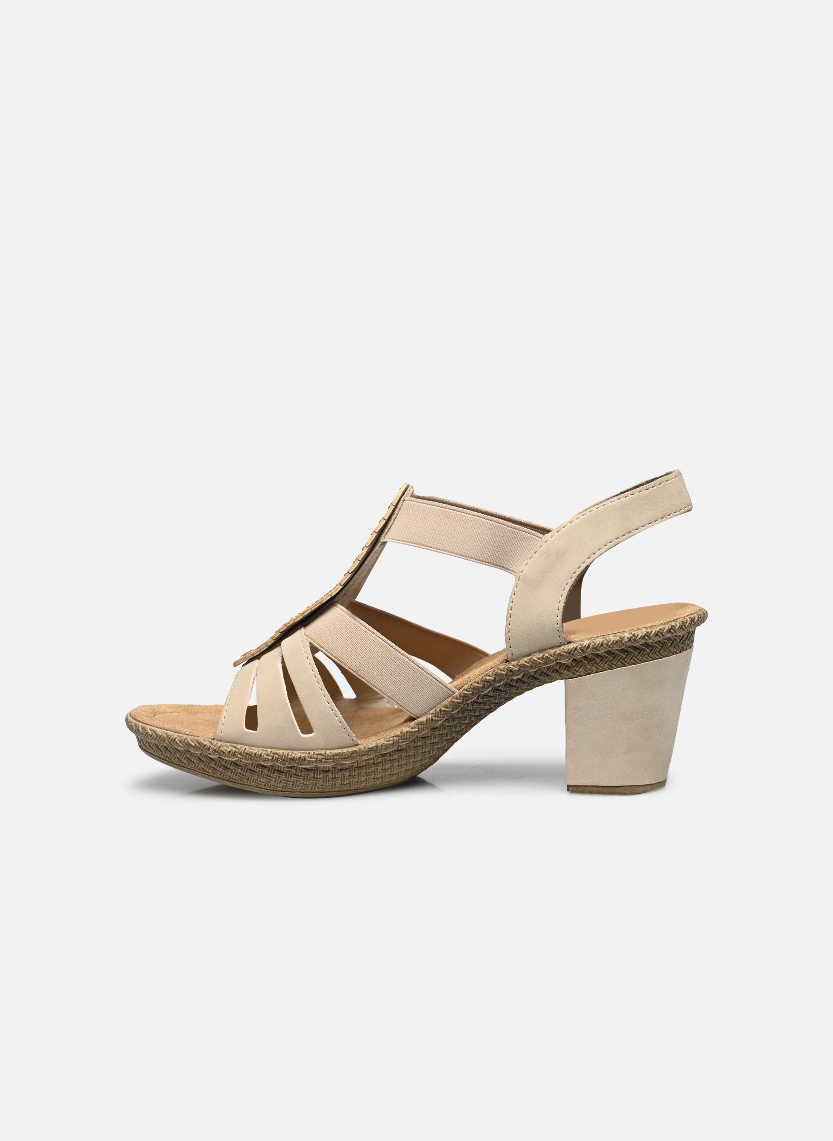 Sandalen Nayeli dames beige Rieker Sandalen Nayeli dames beige BEIGE