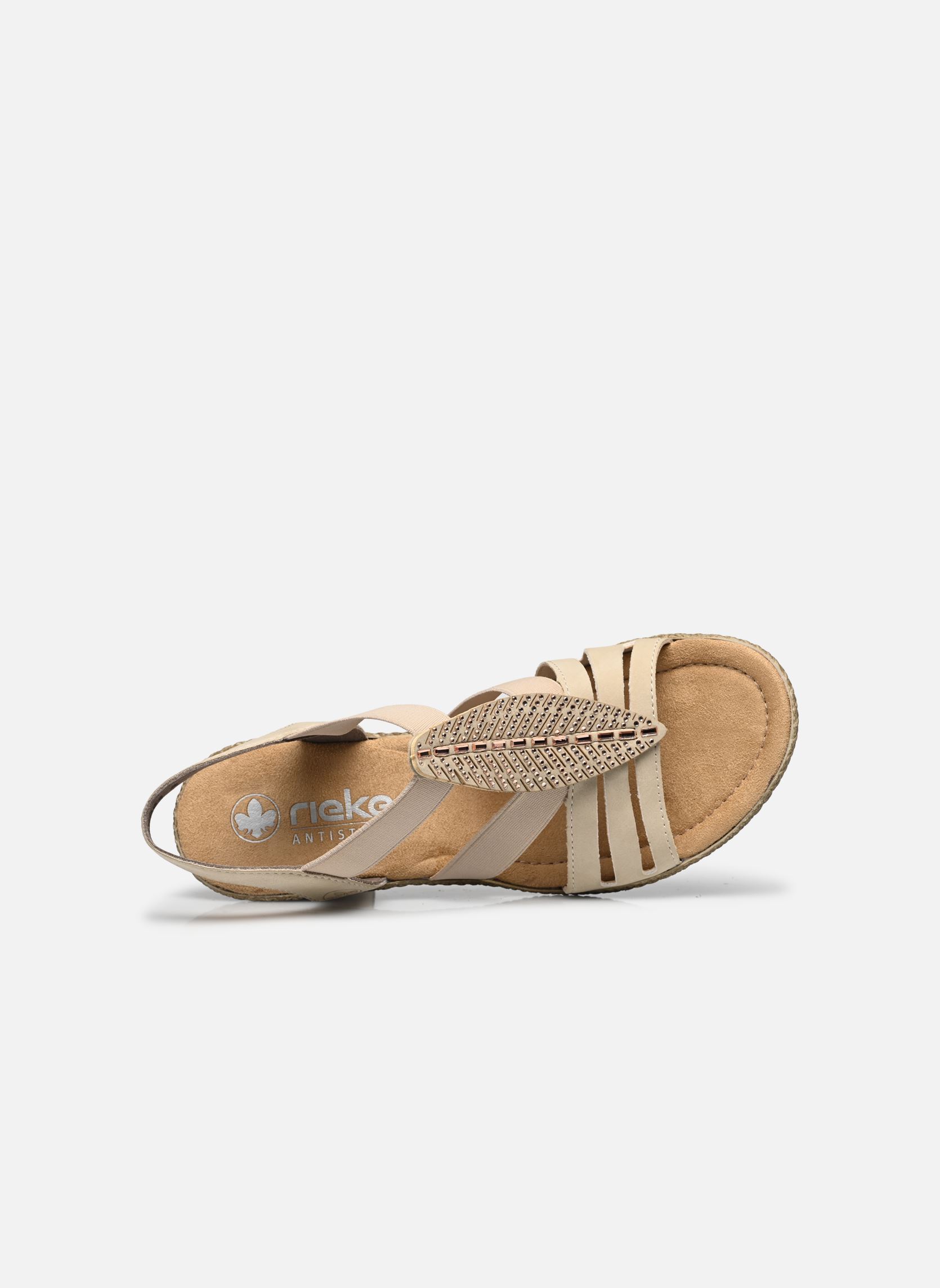Sandalen Nayeli dames beige Rieker Sandalen Nayeli dames beige BEIGE