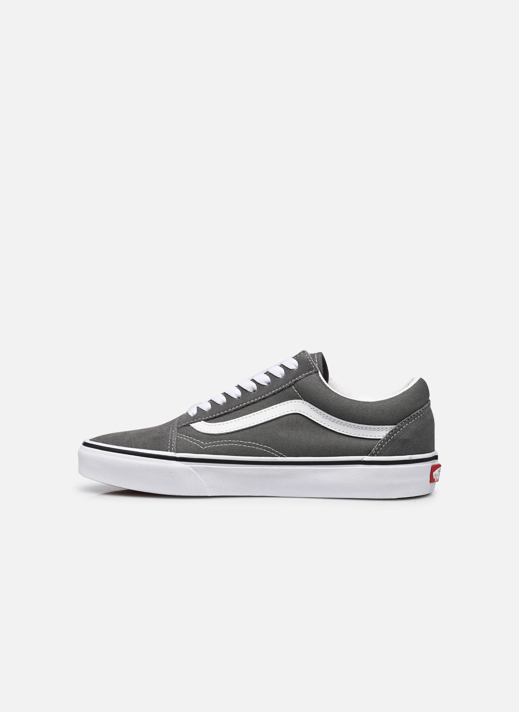 Baskets basses UA Old Skool homme gris Vans Baskets basses UA Old Skool homme gris Pewter/true white