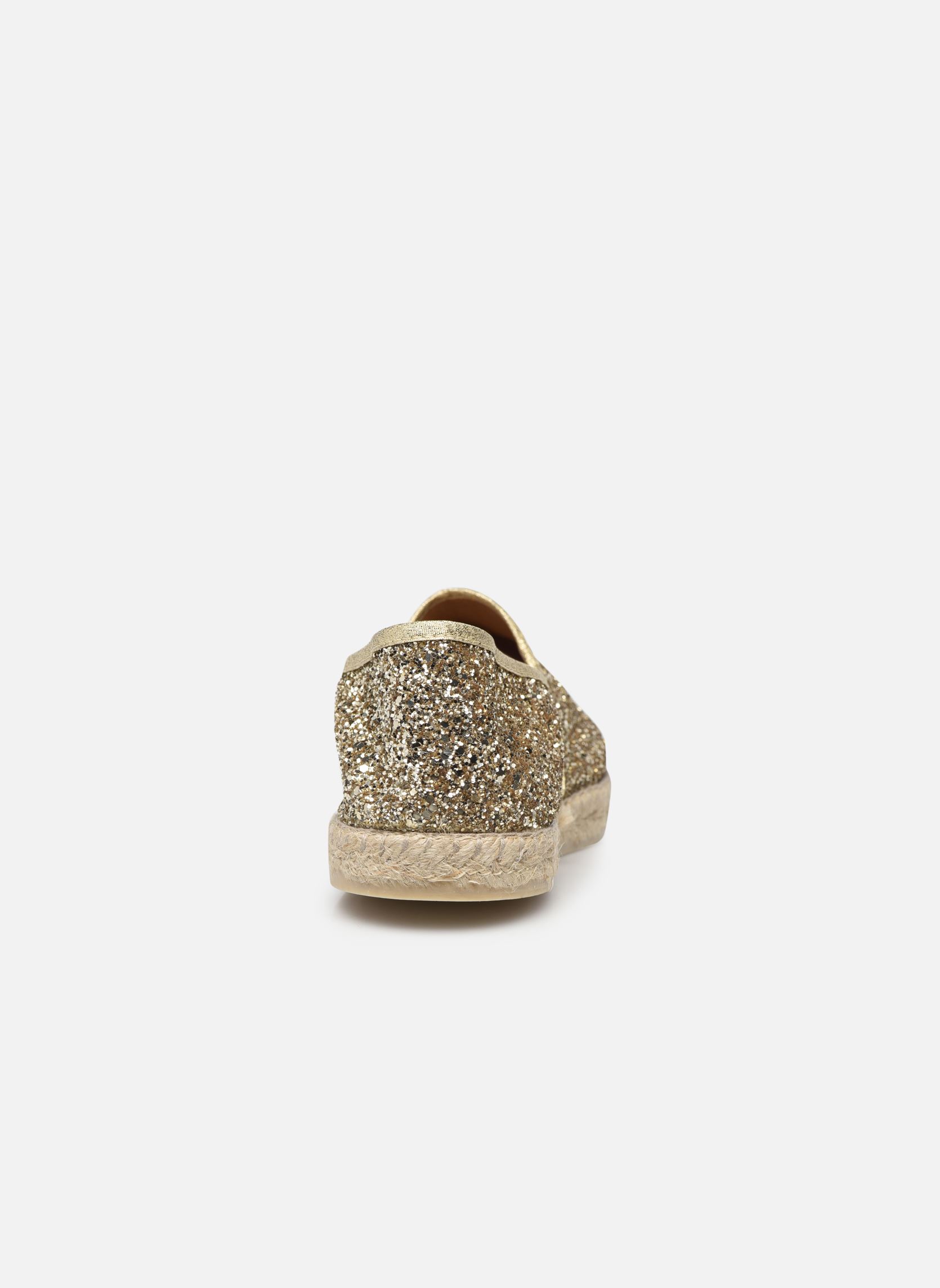 Espadrilles plates Espadrille 324 Glitter femme or et bronze La maison de l'espadrille Espadrilles plates Espadrille 324 Glitter femme or et bronze Or