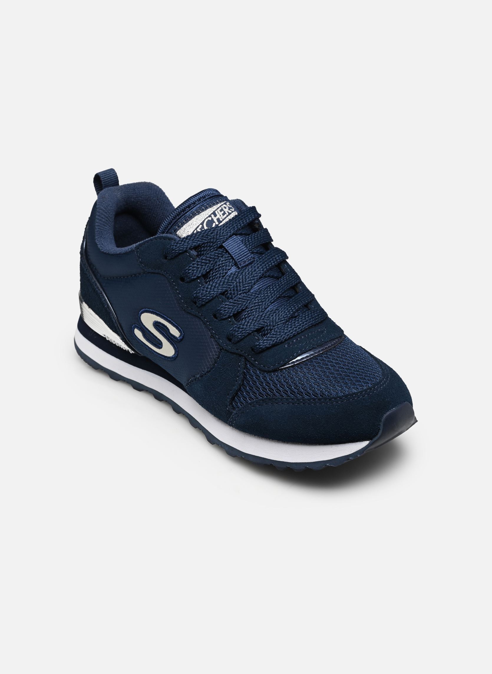 Baskets basses OG 85 Gold'n Gurl femme bleu Skechers Baskets basses OG 85 Gold'n Gurl femme bleu NVY