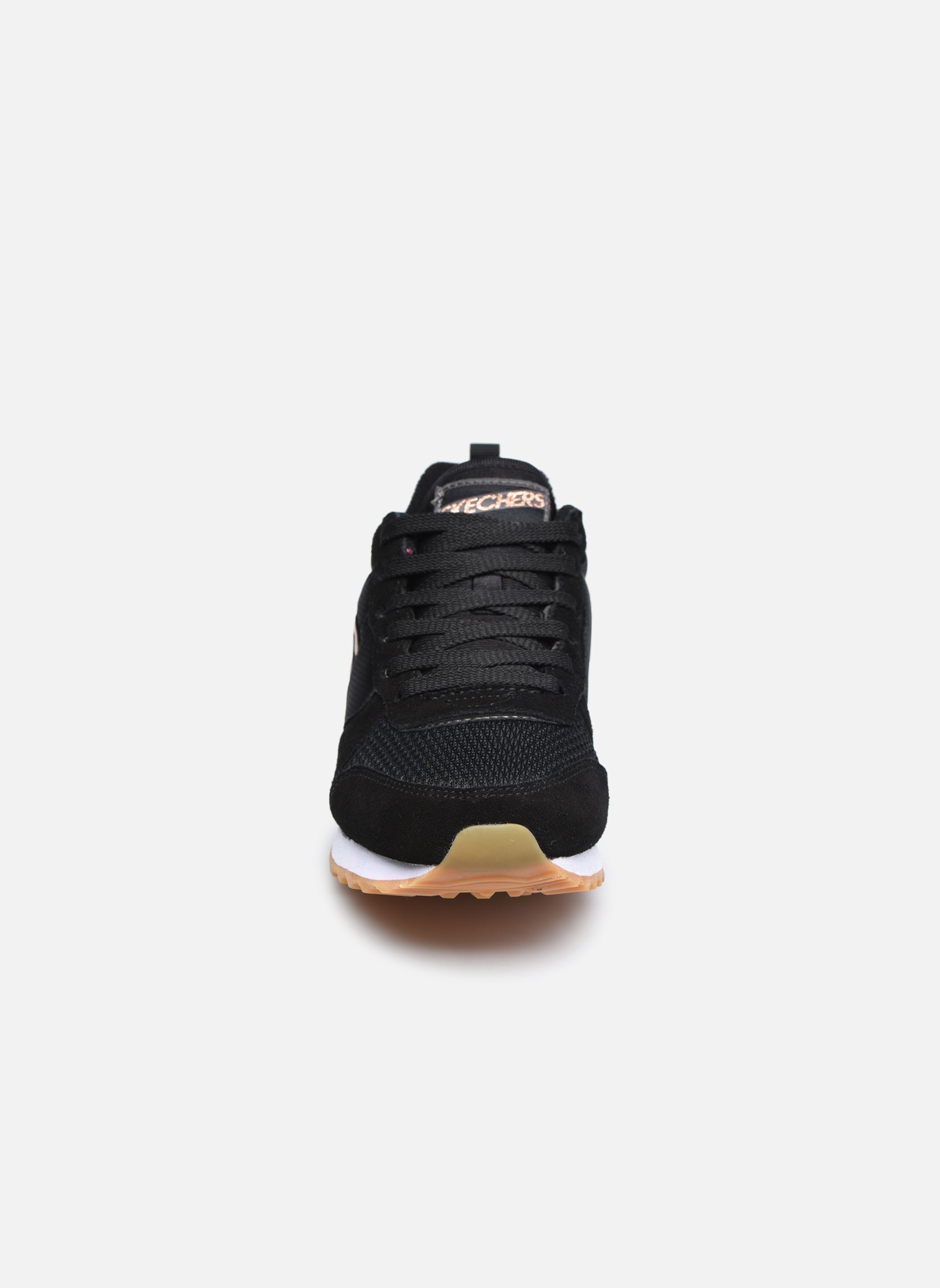 Niedrige Sneaker OG 85 Gold'n Gurl damen schwarz Skechers Niedrige Sneaker OG 85 Gold'n Gurl damen schwarz BLK