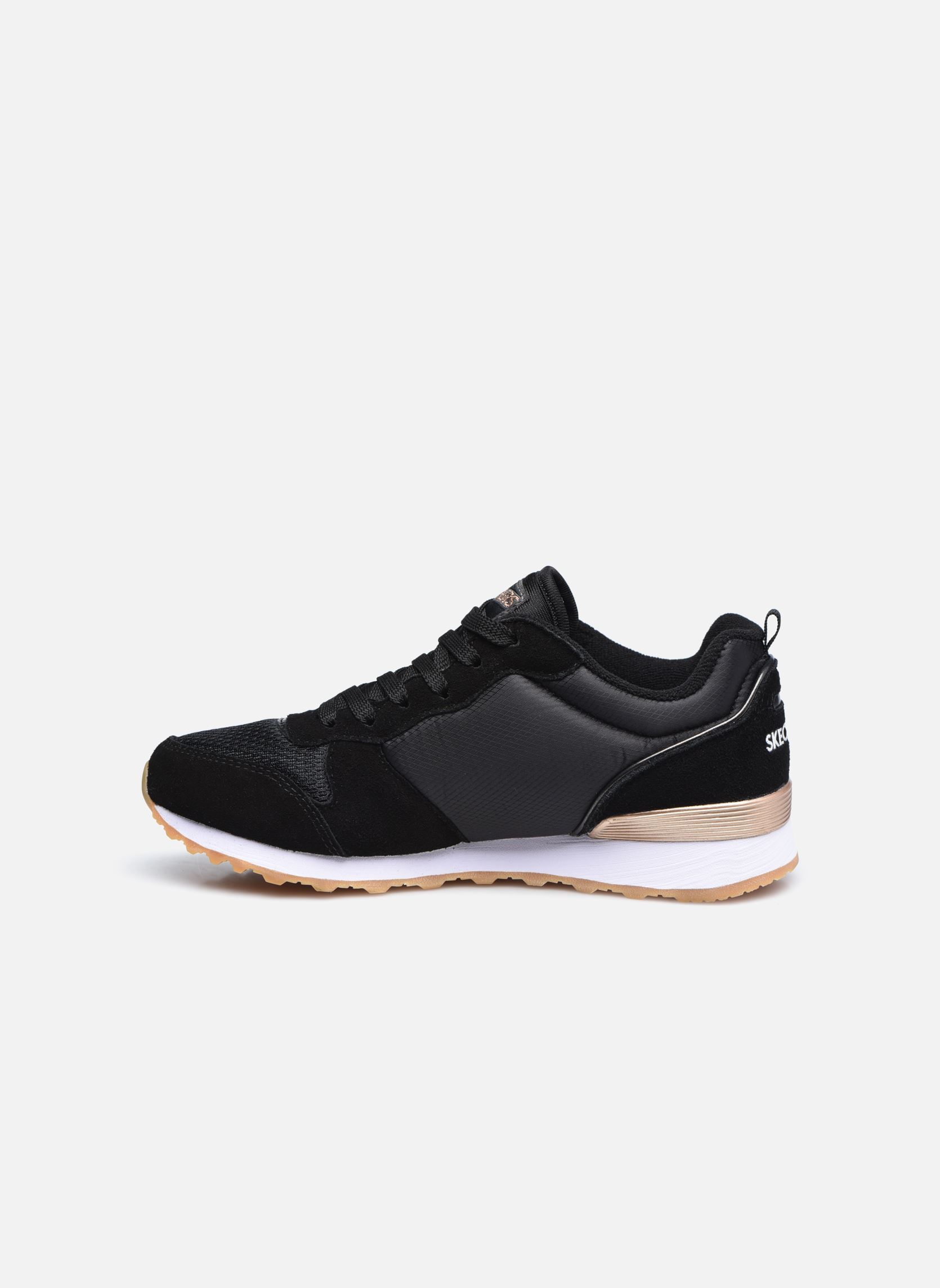 Niedrige Sneaker OG 85 Gold'n Gurl damen schwarz Skechers Niedrige Sneaker OG 85 Gold'n Gurl damen schwarz BLK