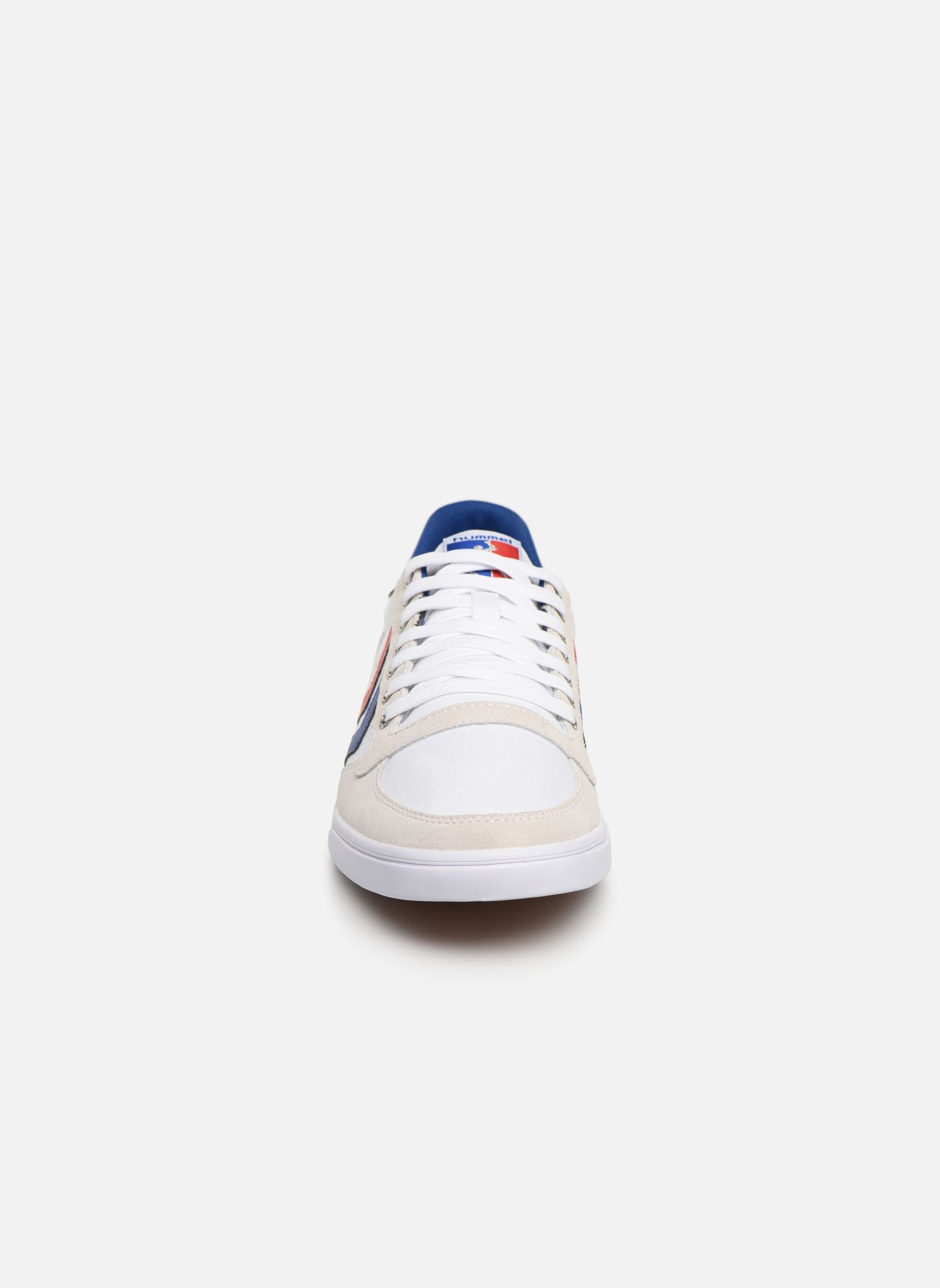 Baskets basses Hummel Slimmer Stadil Low homme blanc Hummel Baskets basses Hummel Slimmer Stadil Low homme blanc WHITEBLUEREDGUM