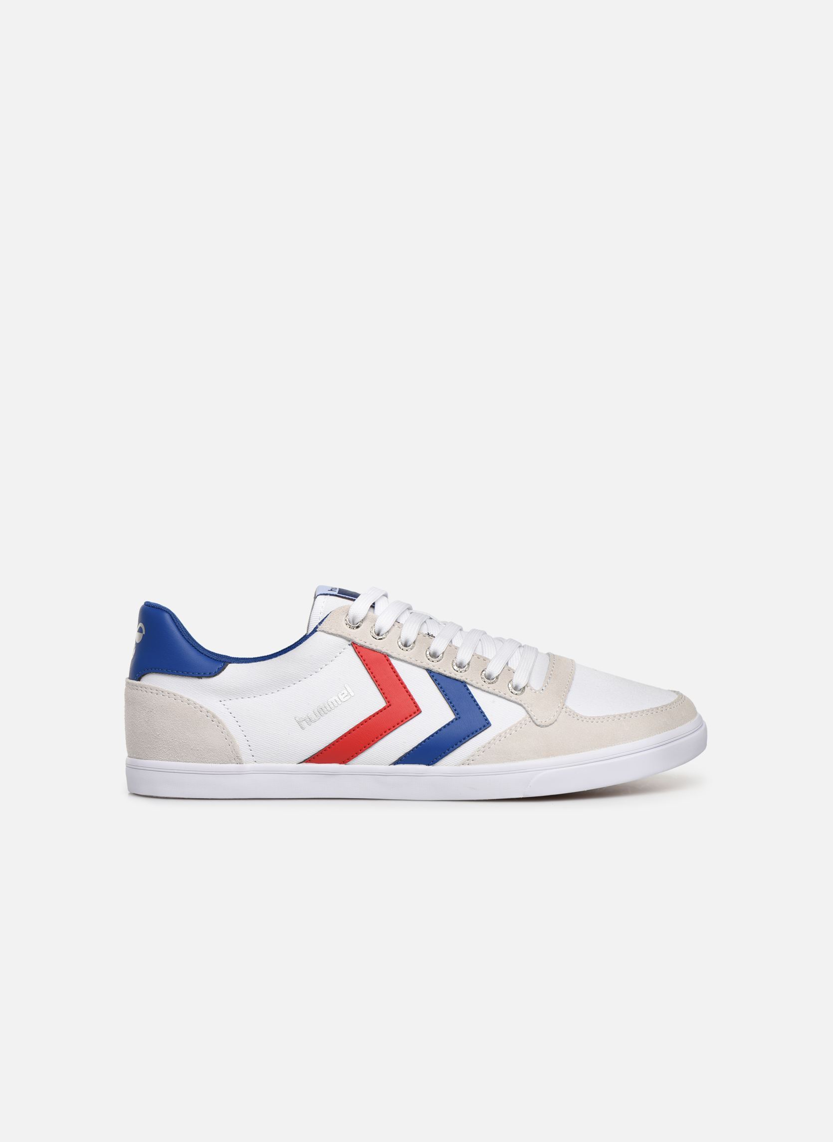 Baskets basses Hummel Slimmer Stadil Low homme blanc Hummel Baskets basses Hummel Slimmer Stadil Low homme blanc WHITEBLUEREDGUM