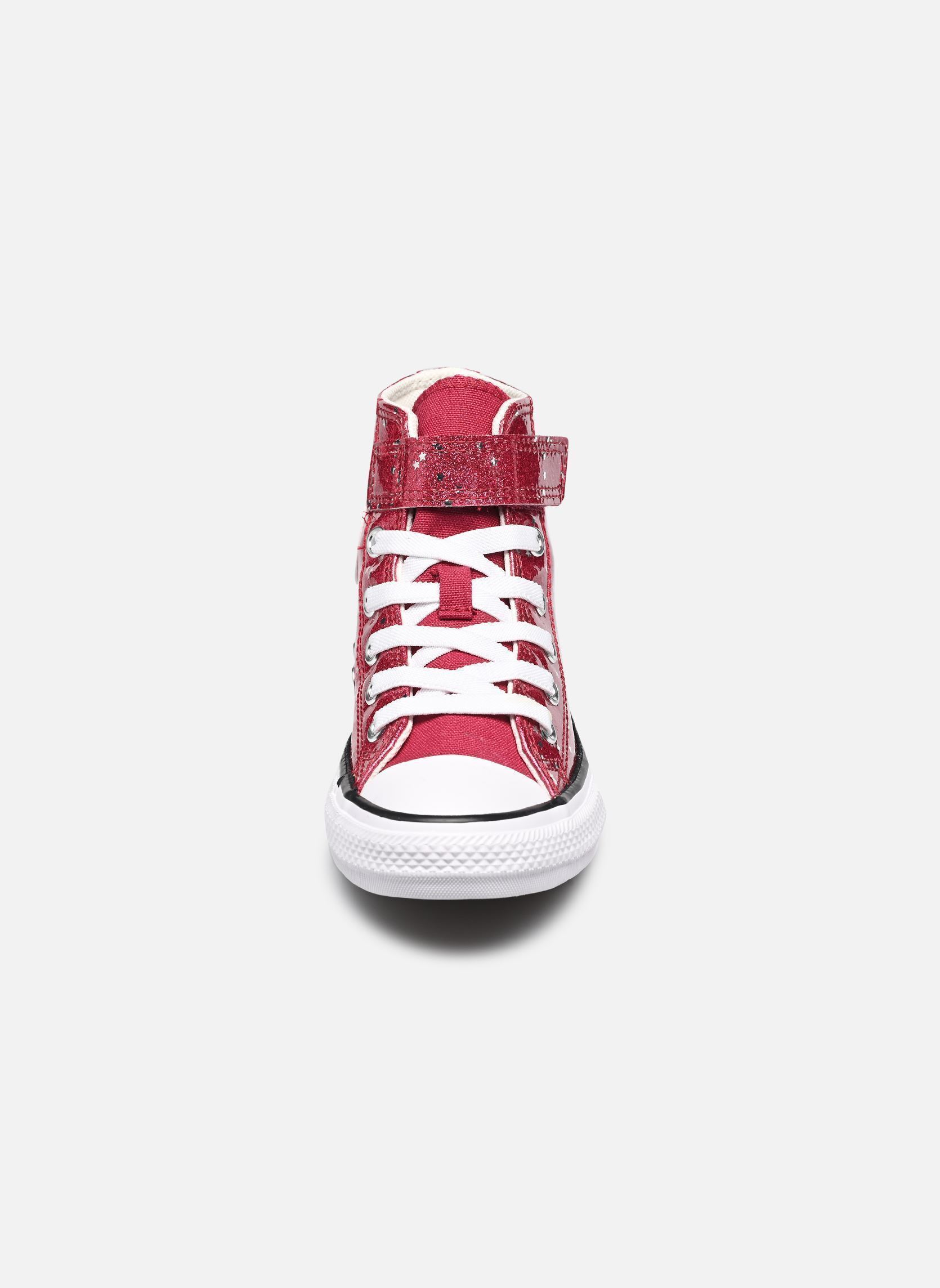 Zapatillas bajas Chuck Taylor All Star Glitter Ox niña rosa Converse Zapatillas bajas Chuck Taylor All Star Glitter Ox niña rosa SPORTY BERRY/WHITE/EGRET