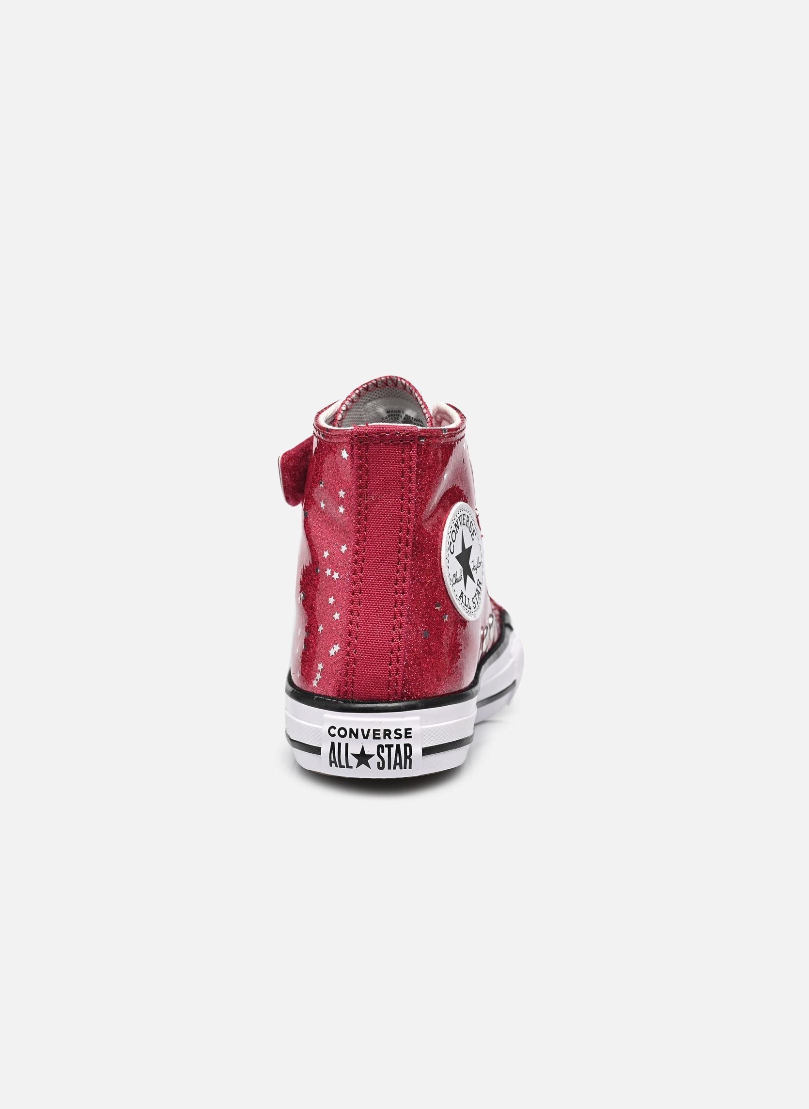Zapatillas bajas Chuck Taylor All Star Glitter Ox niña rosa Converse Zapatillas bajas Chuck Taylor All Star Glitter Ox niña rosa SPORTY BERRY/WHITE/EGRET
