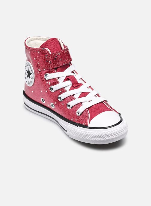 Converse Baskets basses Chuck Taylor All Star Glitter Ox fille rose