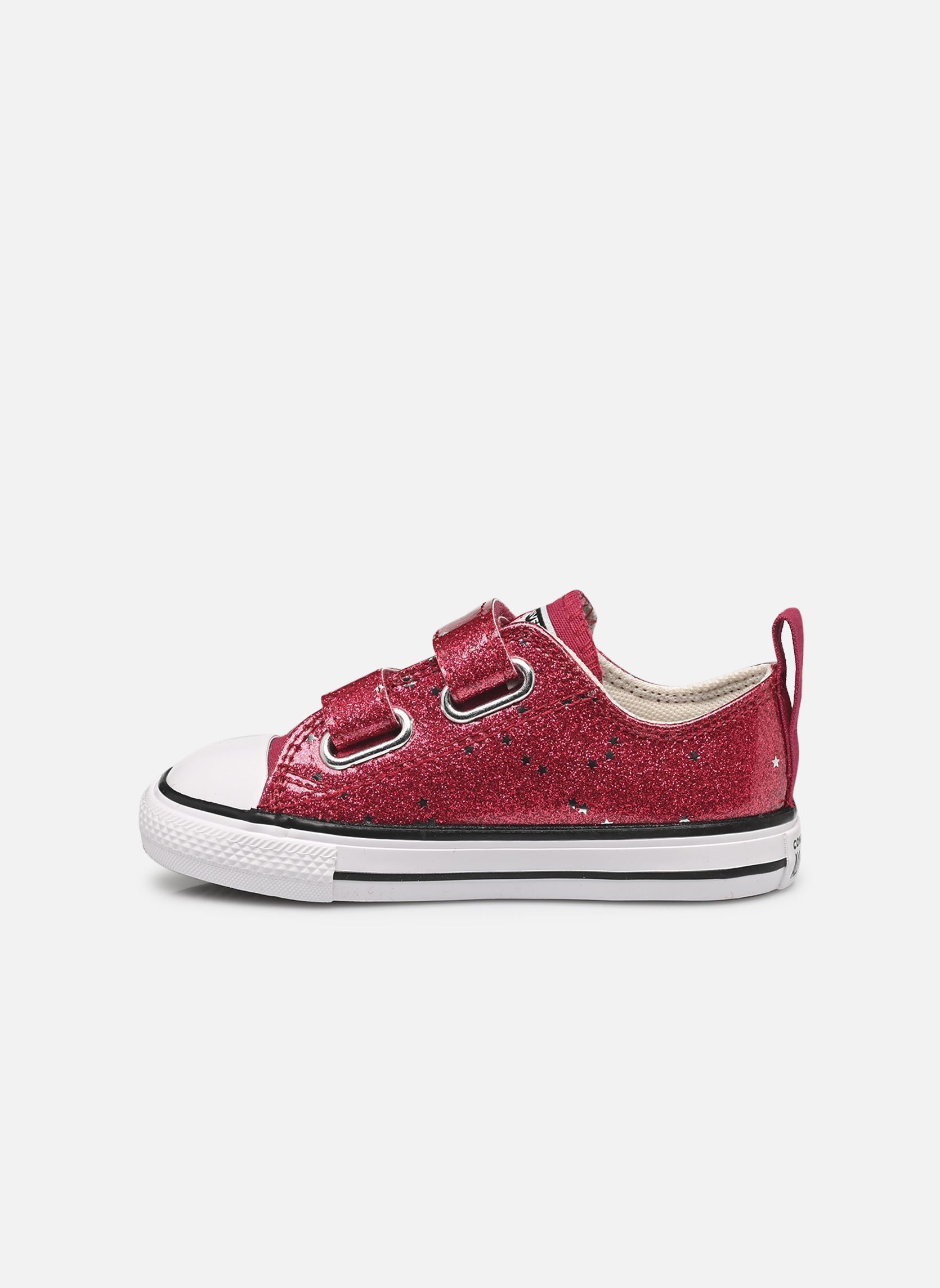 Baskets basses Chuck Taylor All Star Glitter Ox fille rose Converse Baskets basses Chuck Taylor All Star Glitter Ox fille rose SPORTY BERRY/WHITE/EGRET 2