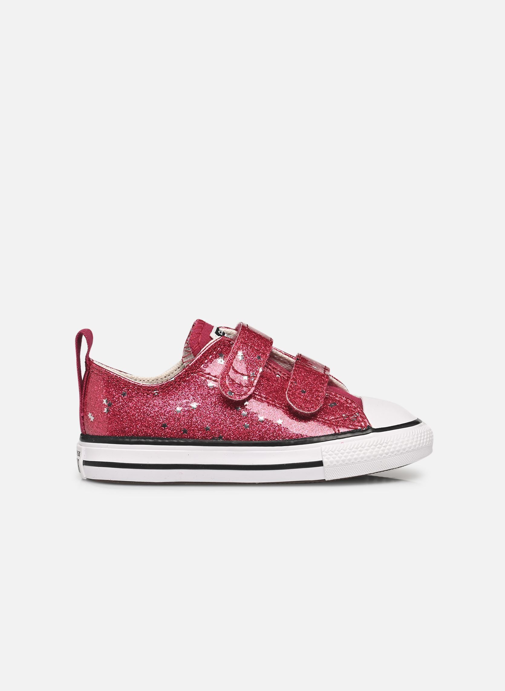 Baskets basses Chuck Taylor All Star Glitter Ox fille rose Converse Baskets basses Chuck Taylor All Star Glitter Ox fille rose SPORTY BERRY/WHITE/EGRET 2