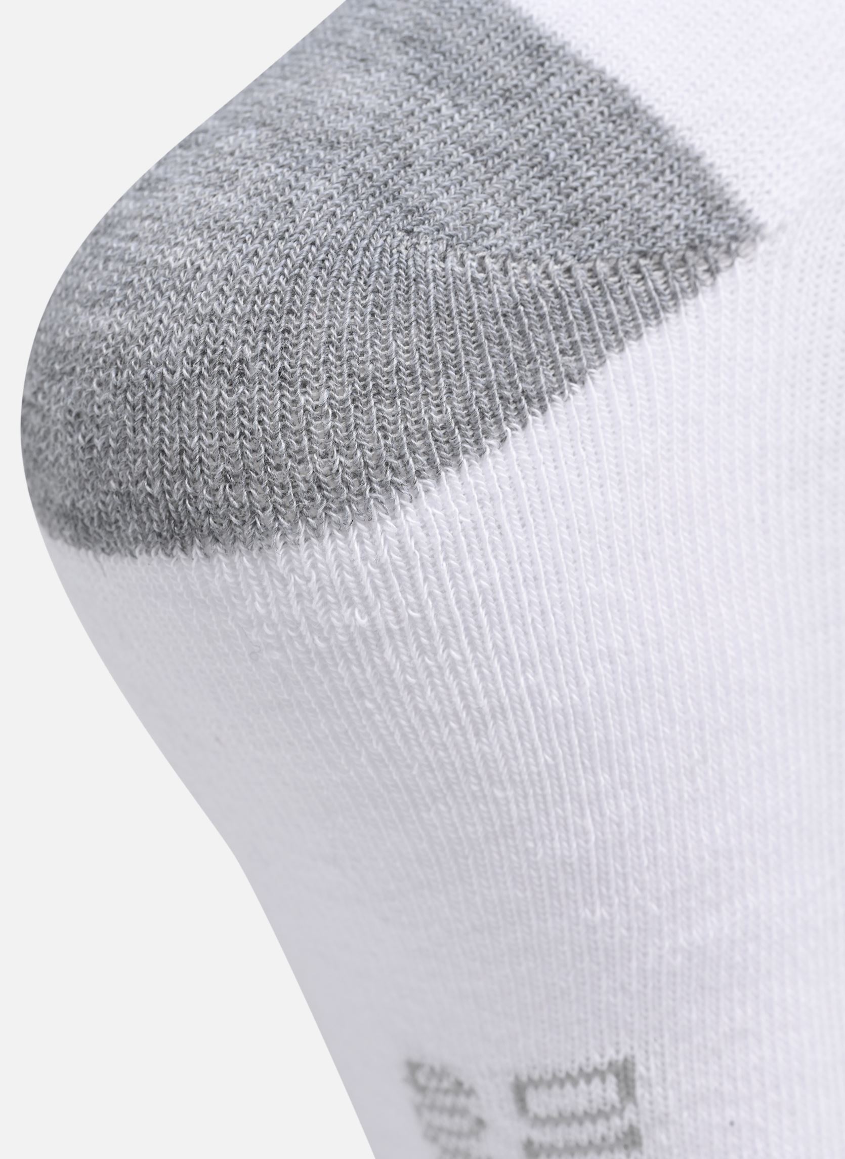 Korte sokken Ecodim Sport Socquettes Courtes X3 heren wit Dim Korte sokken Ecodim Sport Socquettes Courtes X3 heren wit BLANC