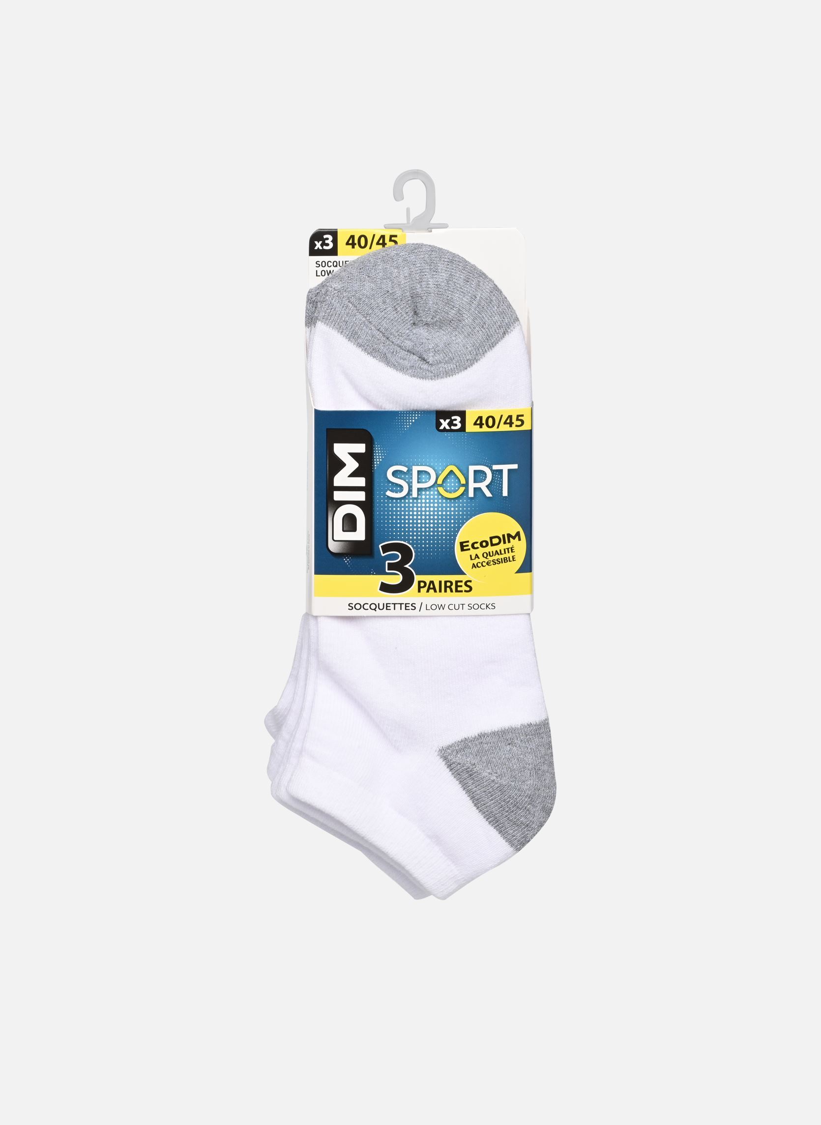 Chaussettes et collants Dim Ecodim Sport Socquettes Courtes X3 pour Accessoires