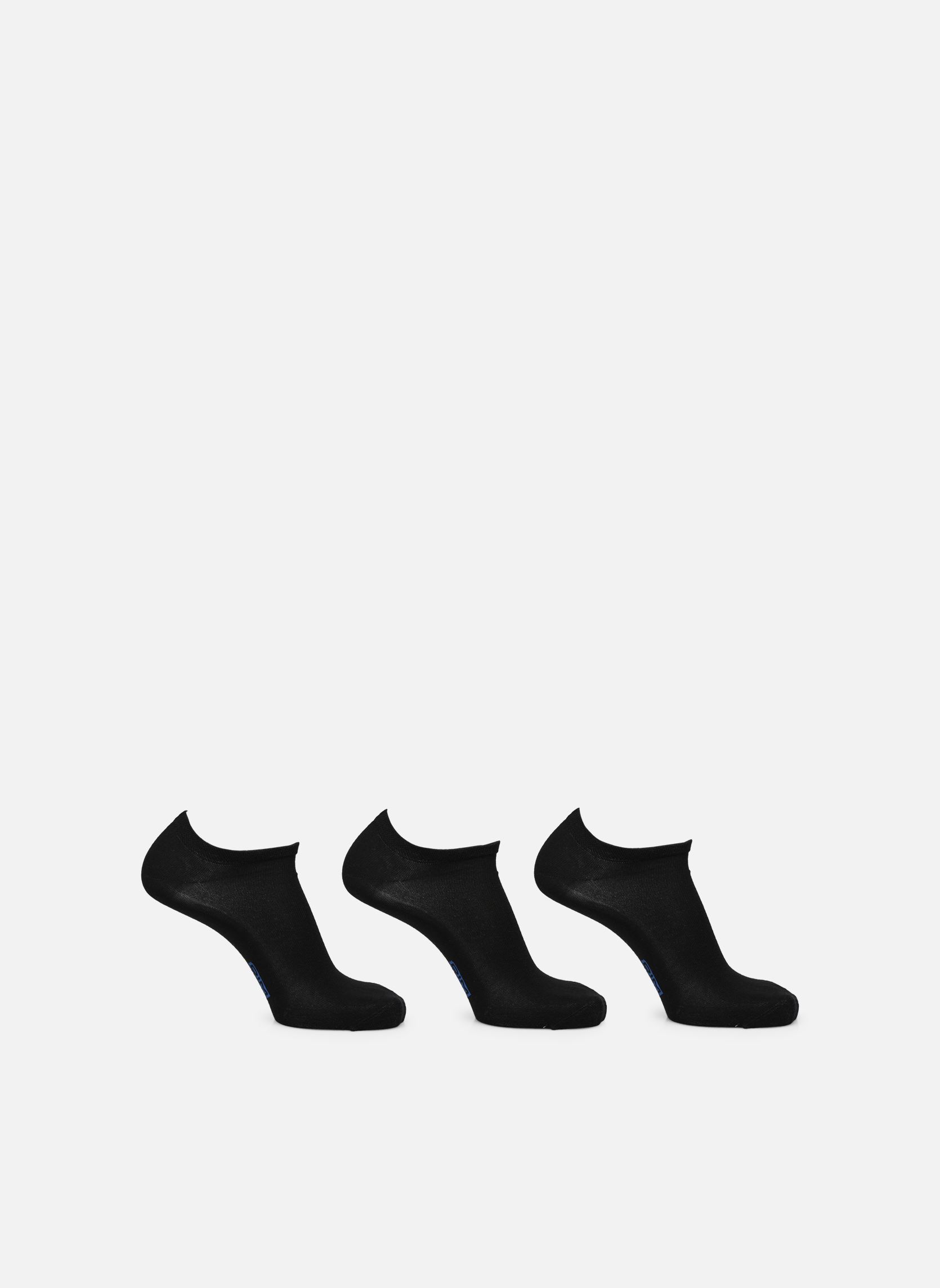 Korte sokken Socquettes Courtes Coton Homme X3 heren zwart Dim Korte sokken Socquettes Courtes Coton Homme X3 heren zwart NOIR