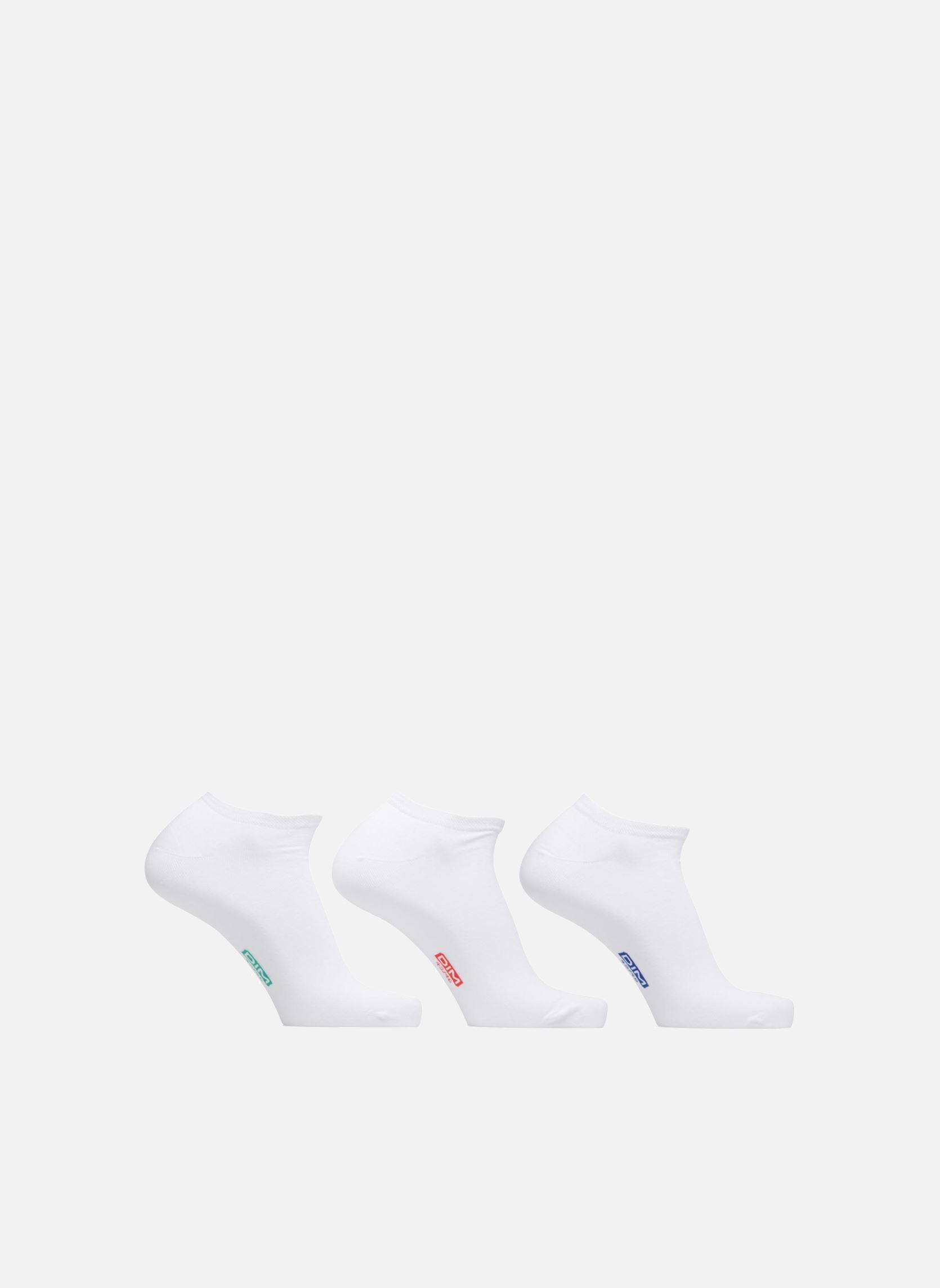 Chaussettes et collants Dim Socquettes Courtes Coton Homme X3 pour Accessoires