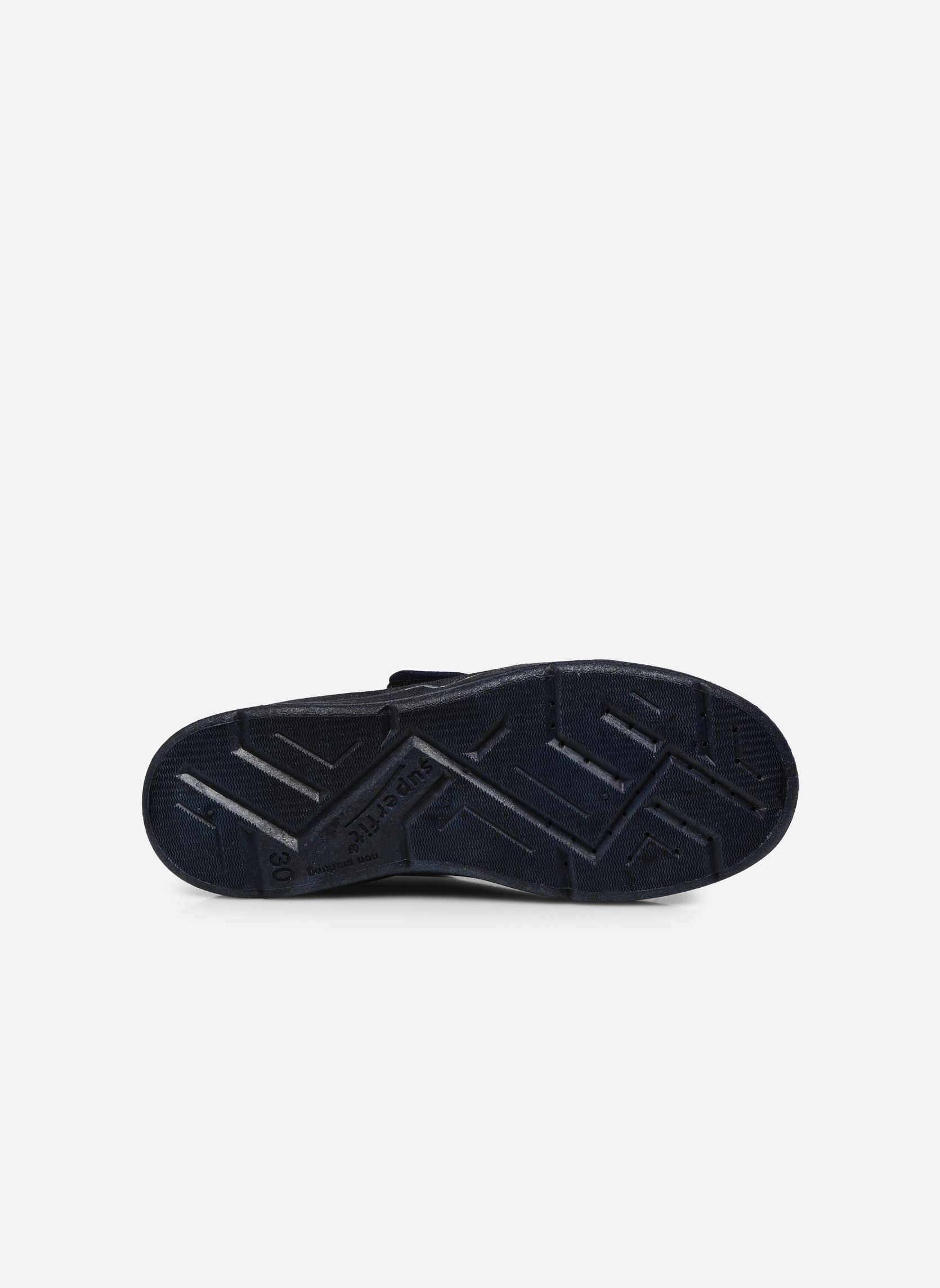 Hausschuhe Benny jungen blau Superfit Hausschuhe Benny jungen blau BLEU/BLANC