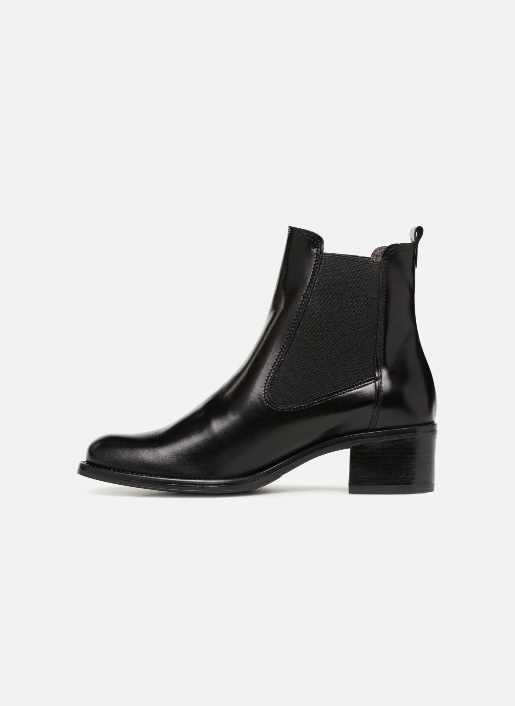 Niedrige Ankle Boots Nounours damen schwarz Georgia Rose Niedrige Ankle Boots Nounours damen schwarz NOIR