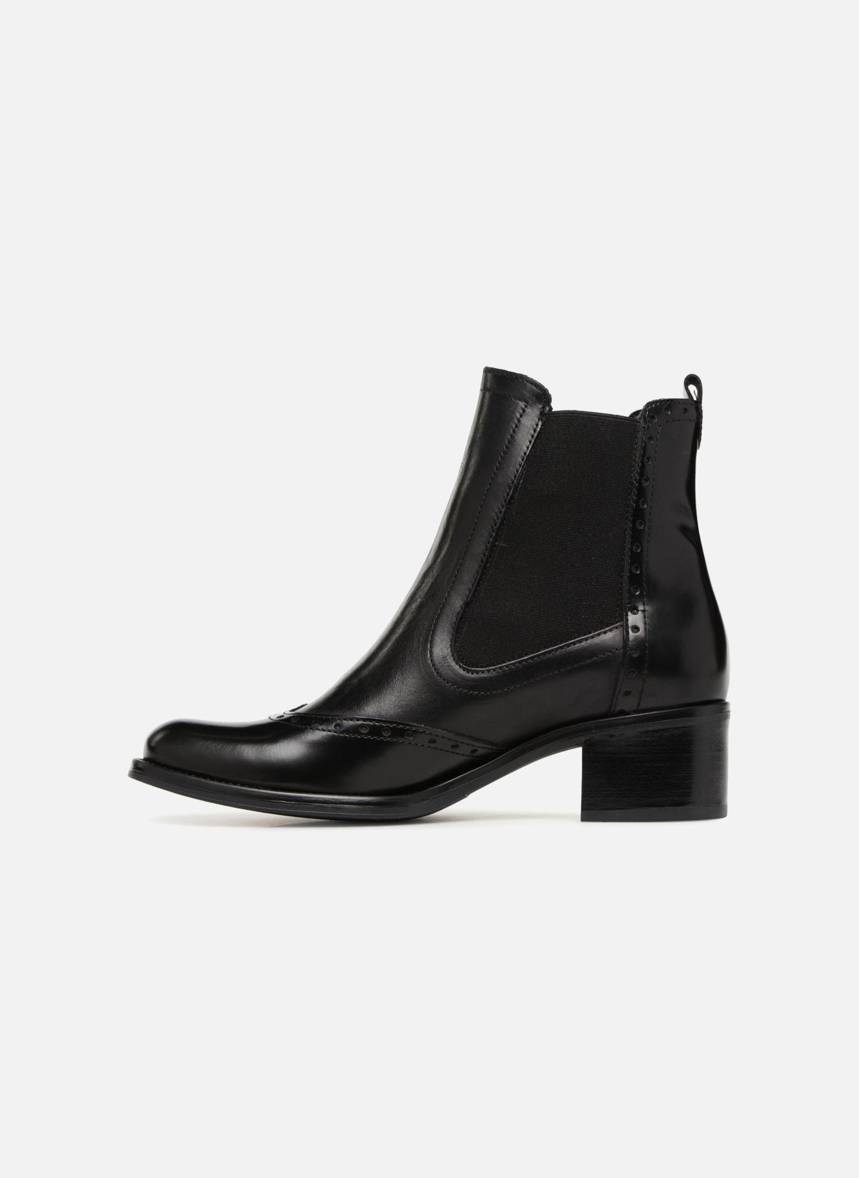 Niedrige Ankle Boots Nouccia damen schwarz Georgia Rose Niedrige Ankle Boots Nouccia damen schwarz NOIR